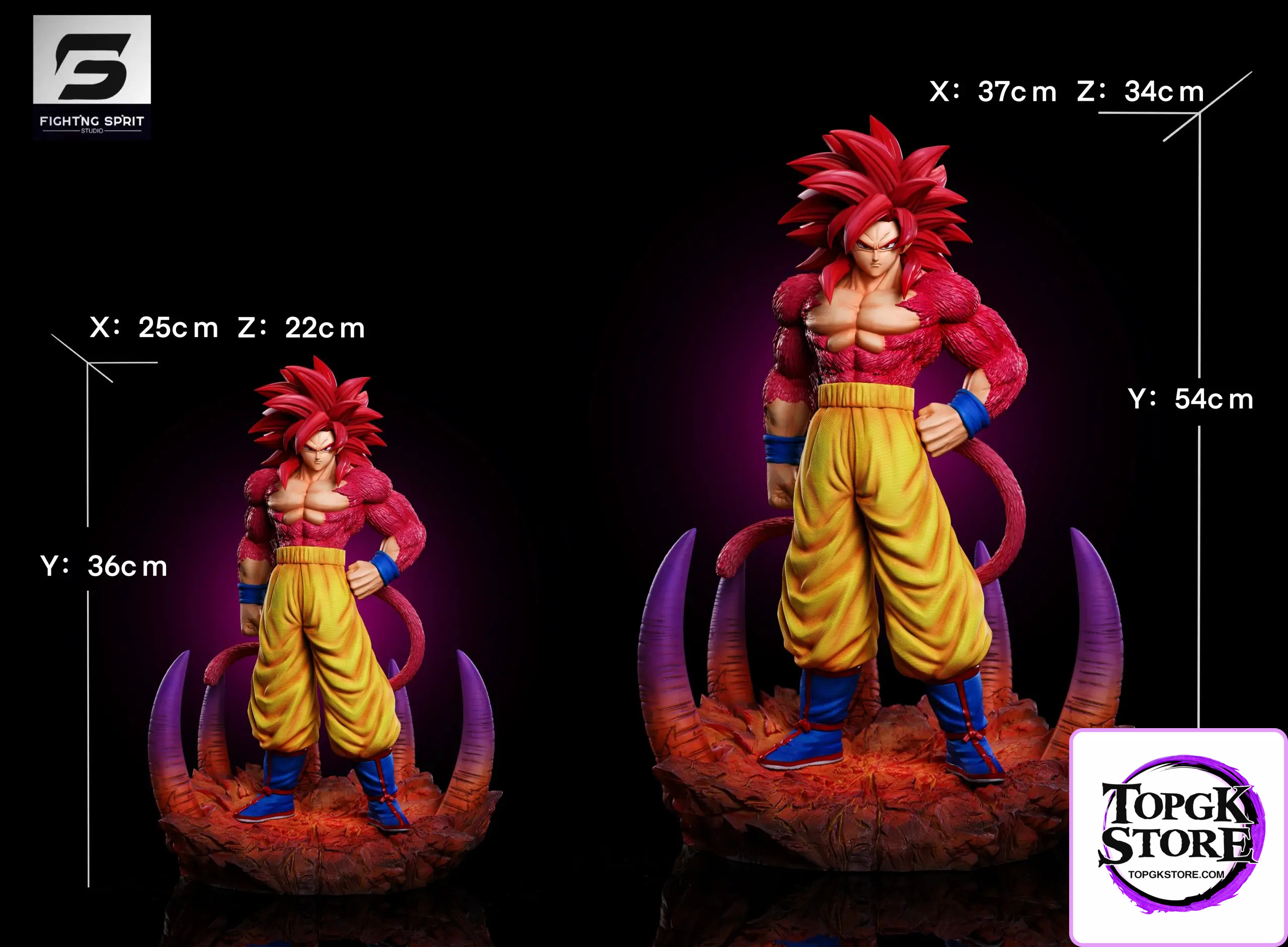 Fighting Sprit Studio – Dragon Ball DAIMA Super Saiyan 4 Goku - Photo 4 | TopGKStore