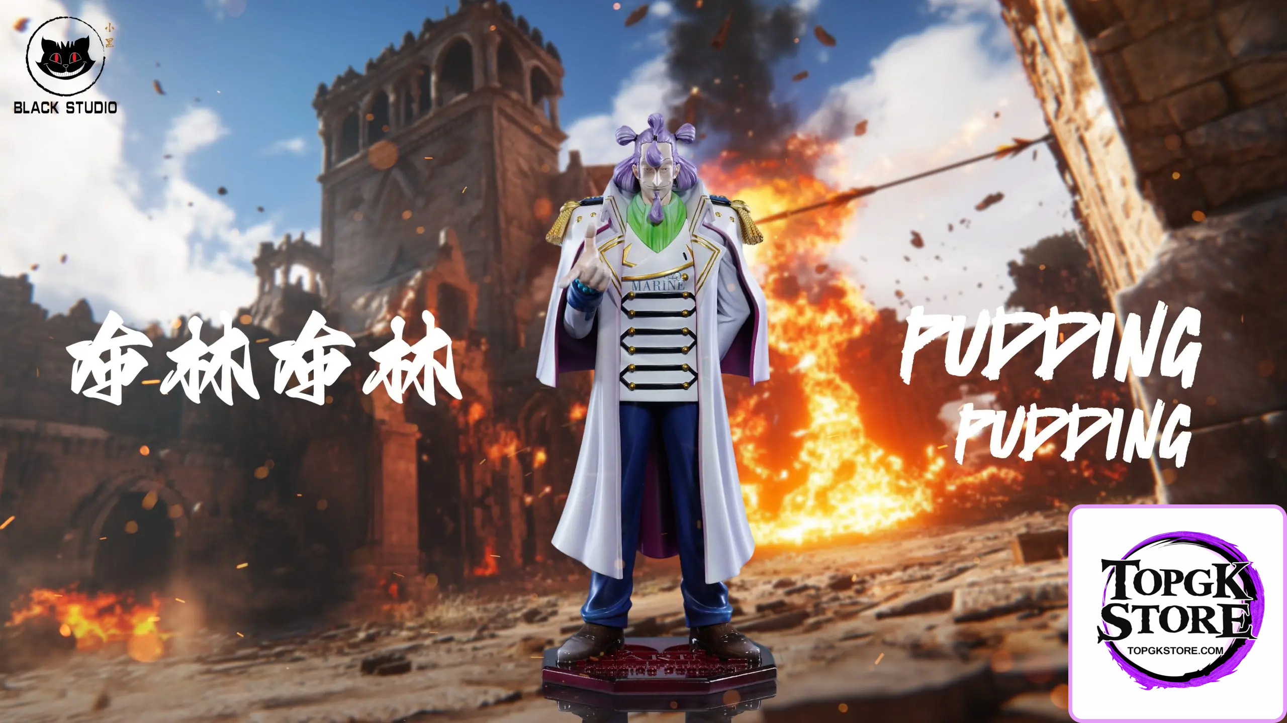 Black Studio – One Piece Navy Series Nezumi & Pudding Pudding - Photo 1 | TopGKStore