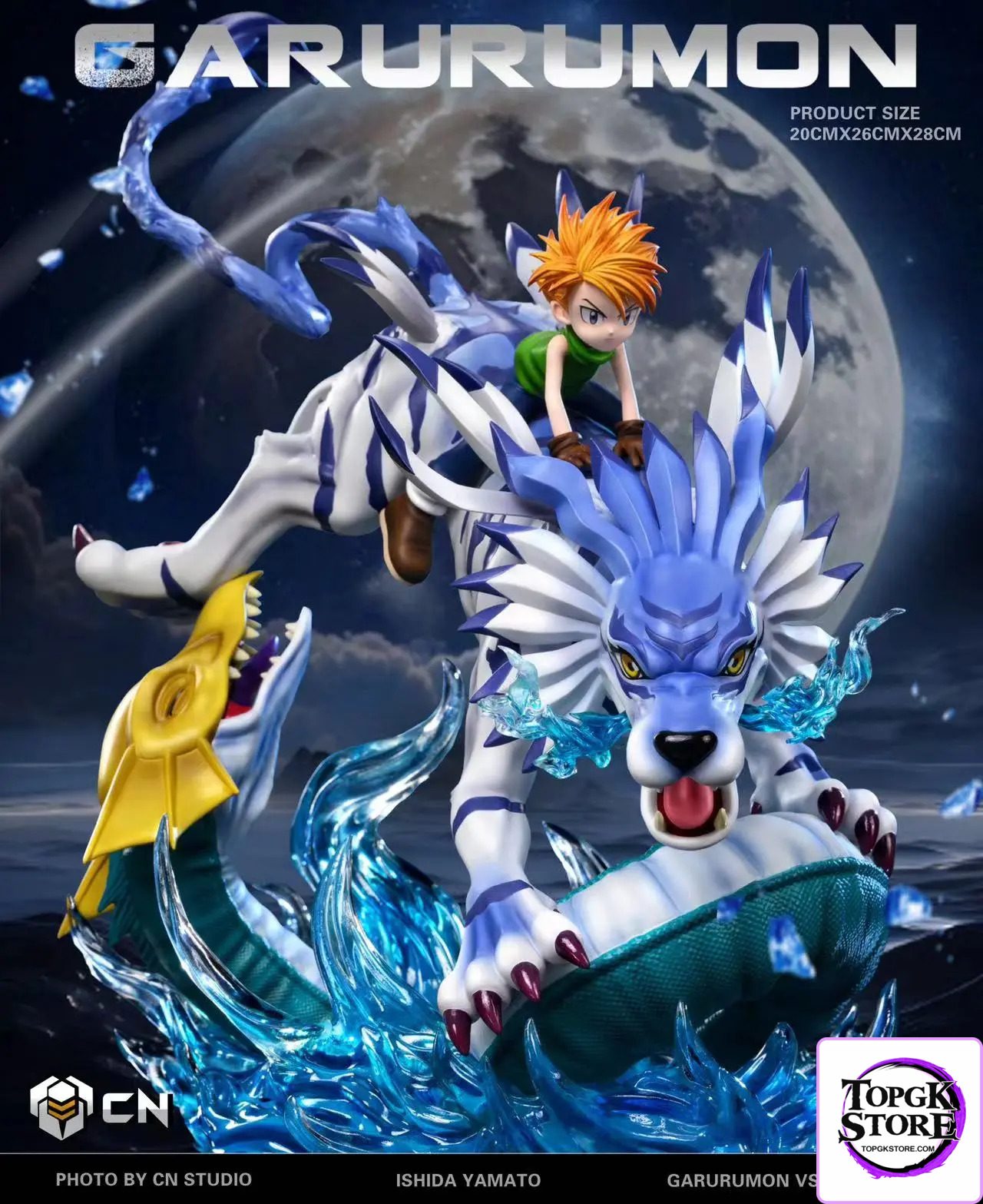 Crazy Nest Studio – Digimon Fox Flame Garurumon - Photo 1 | TopGKStore