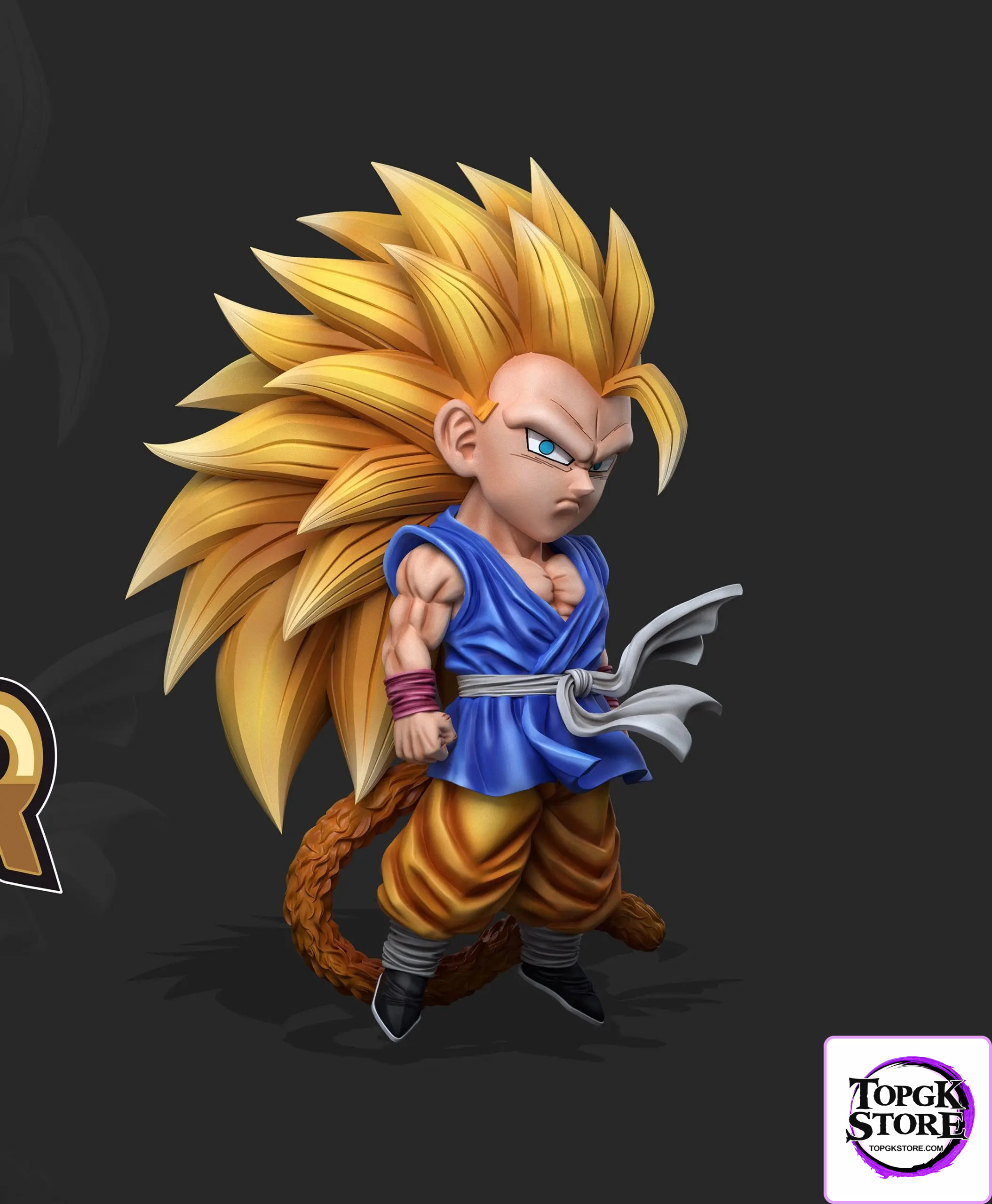 Power Studio – Dragon Ball GT Super Saiyan 3 Goku - Photo 1 | TopGKStore