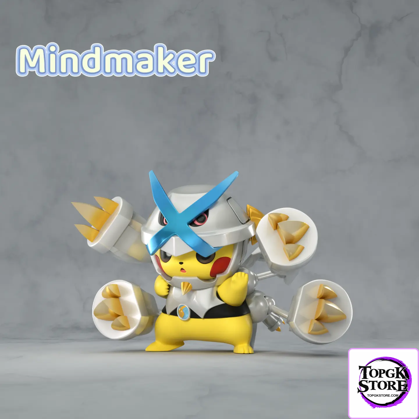 MindMaker Studio – Pokémon Changskin #5 Pikachu Mega Metagross - Photo 1 | TopGKStore