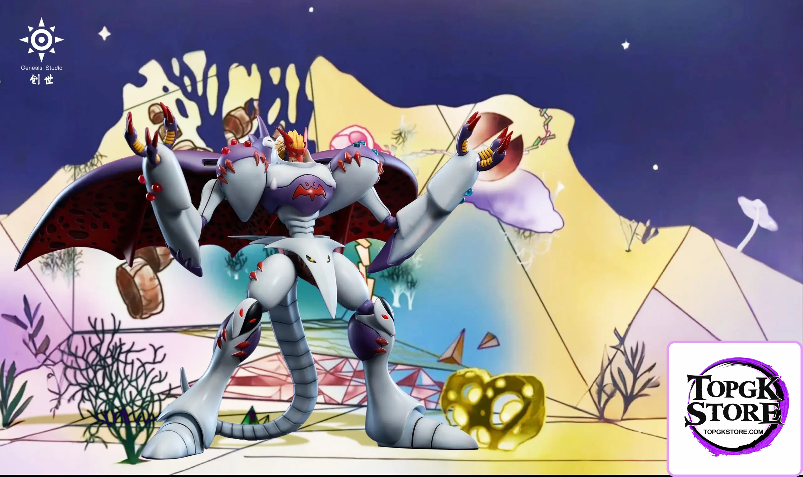 Genesis Studio – Digimon Belial Vamdemon & Zurumon - Photo 1 | TopGKStore