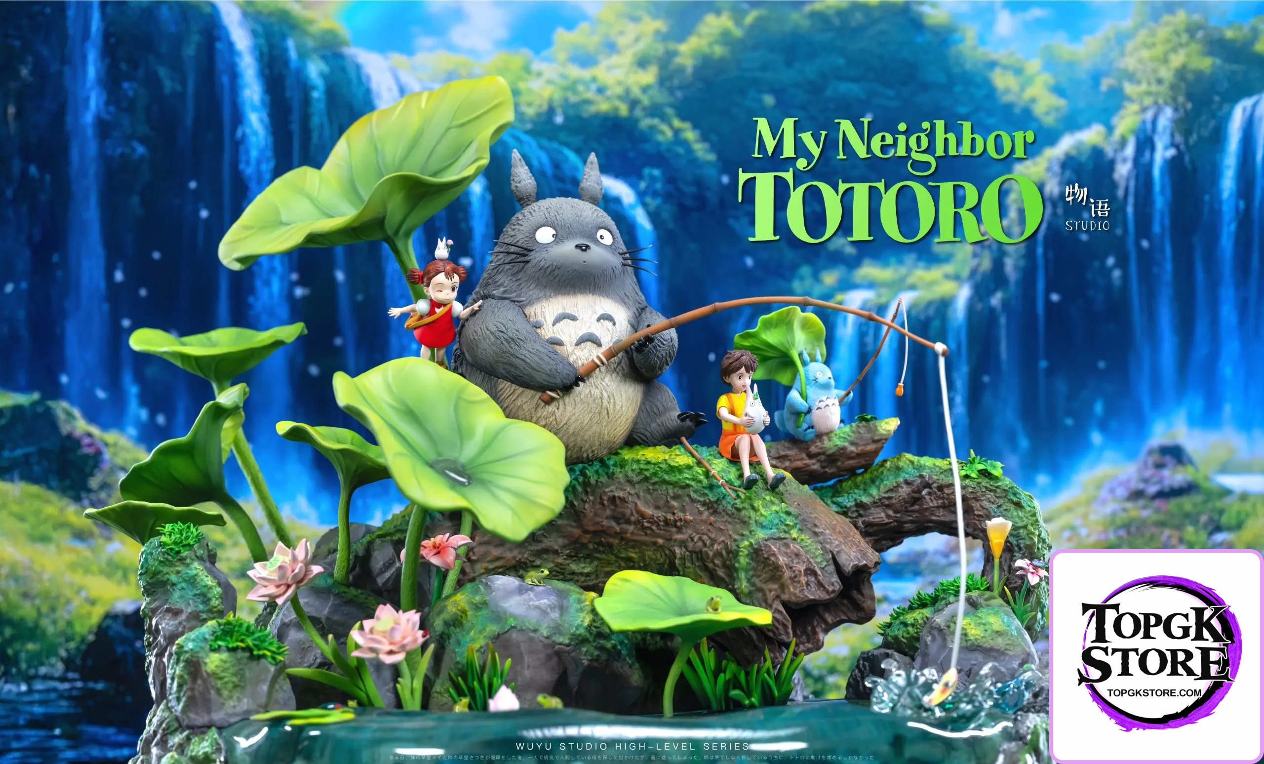 Wu Yu Studio – My Neighbor Totoro Memories Series 01 Totoro by the Lotus Pond - Photo 2 | TopGKStore