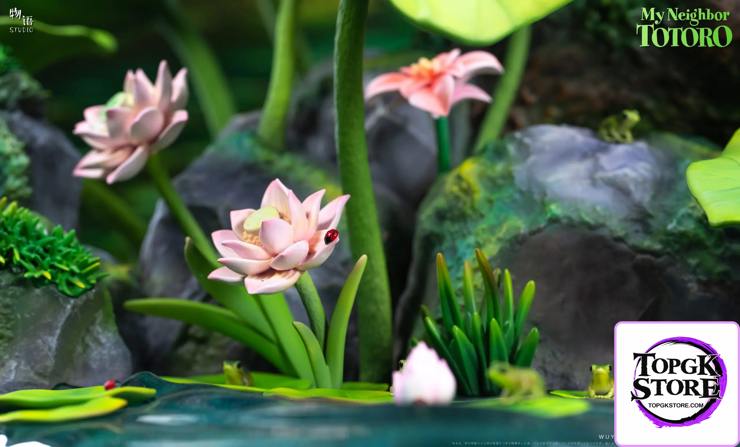 Wu Yu Studio – My Neighbor Totoro Memories Series 01 Totoro by the Lotus Pond - Photo 6 | TopGKStore