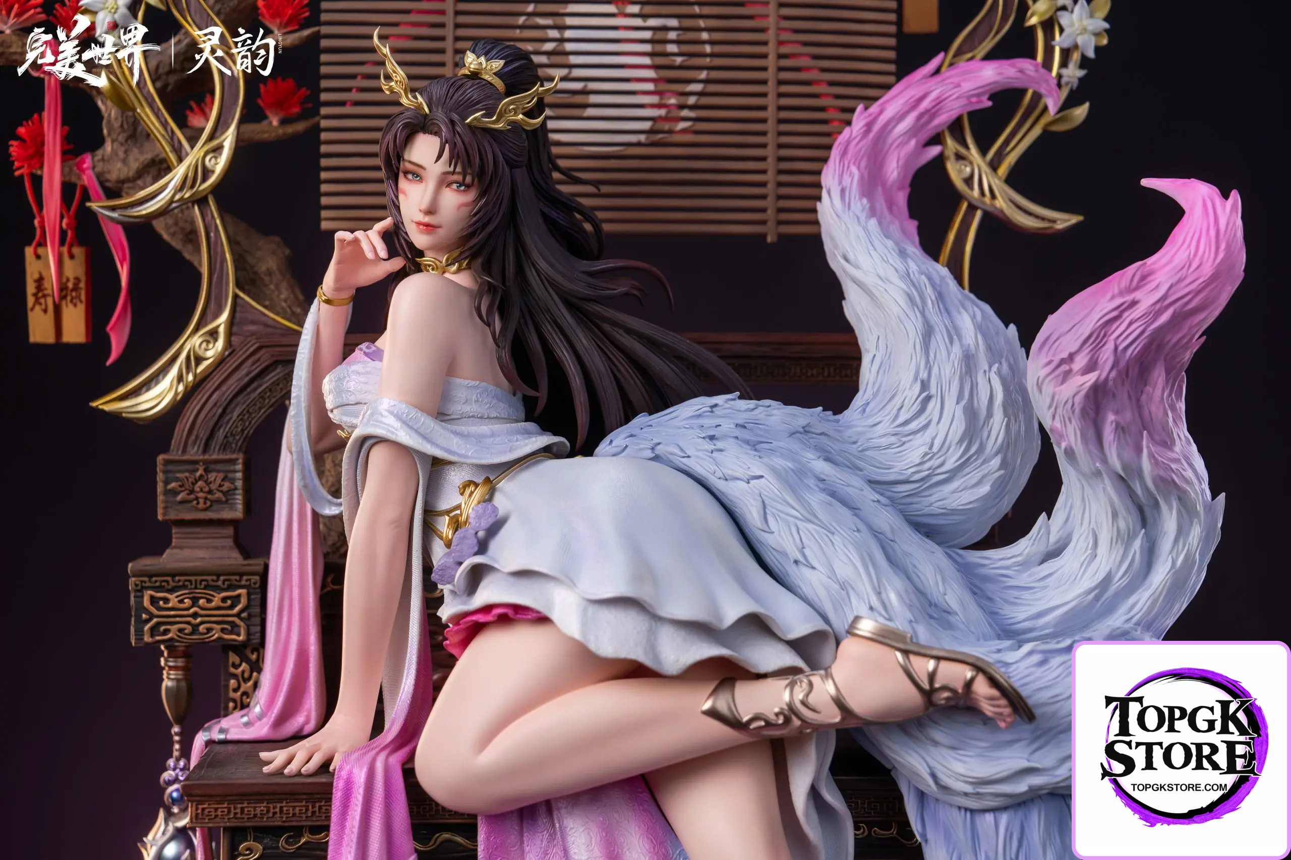 LingYun Studio – Perfect World Anime: Celestial Fox Fairy 1/4 Scale Statue (Licensed) - Photo 2 | TopGKStore