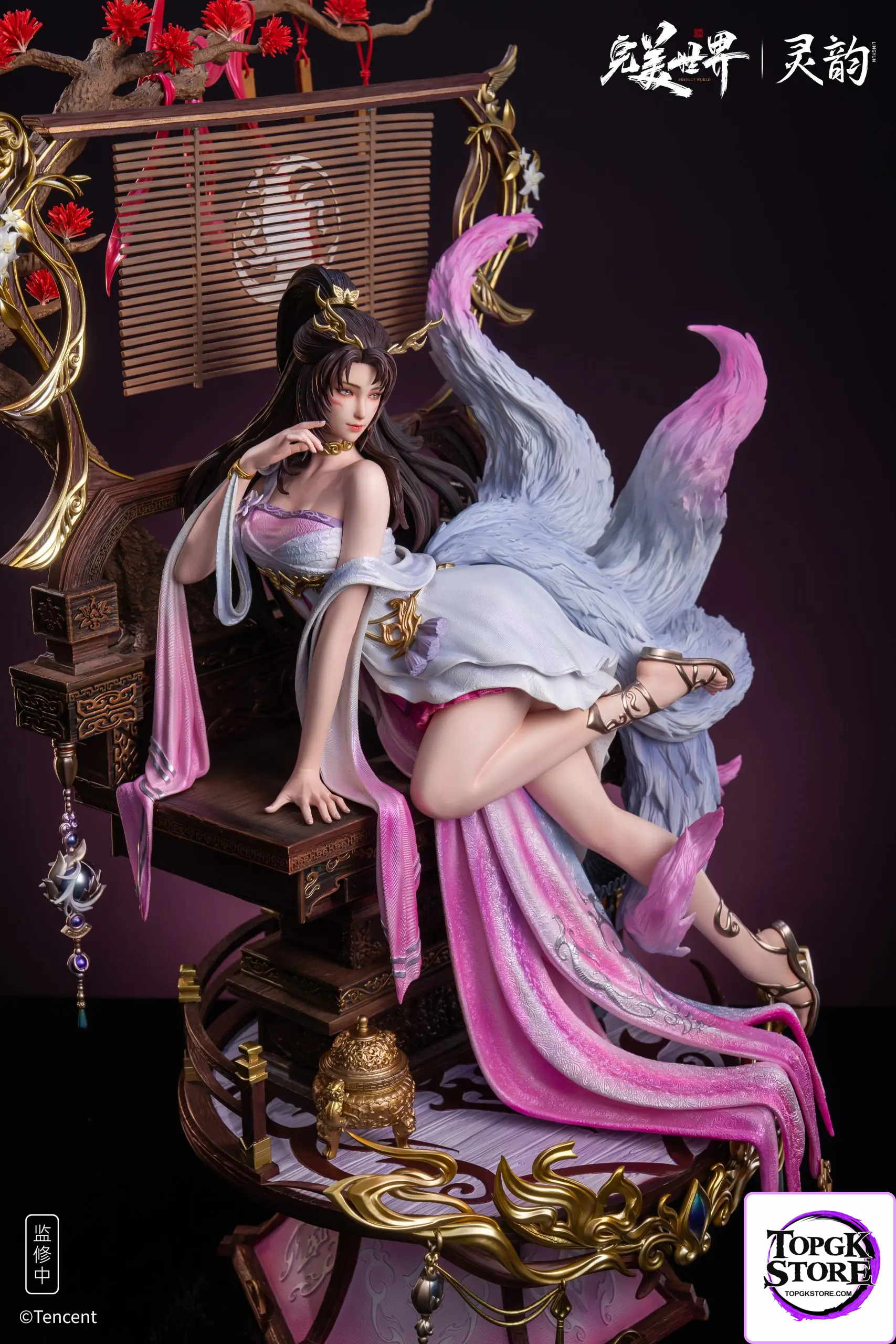 LingYun Studio – Perfect World Anime: Celestial Fox Fairy 1/4 Scale Statue (Licensed) - Photo 1 | TopGKStore