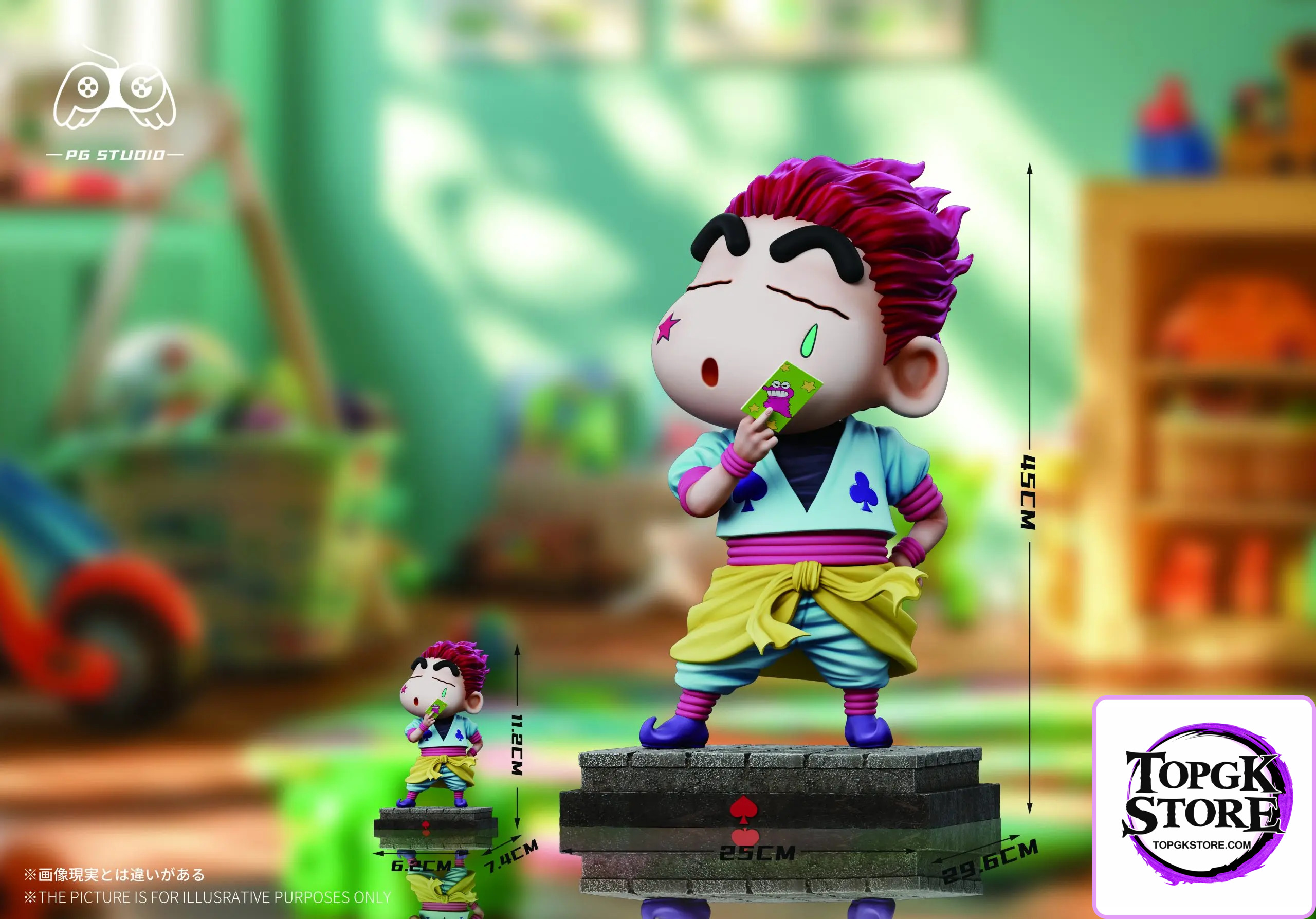PG Studio – Crayon Shin-chan Nohara Shinnosuke cos Hisoka Morow - Photo 1 | TopGKStore