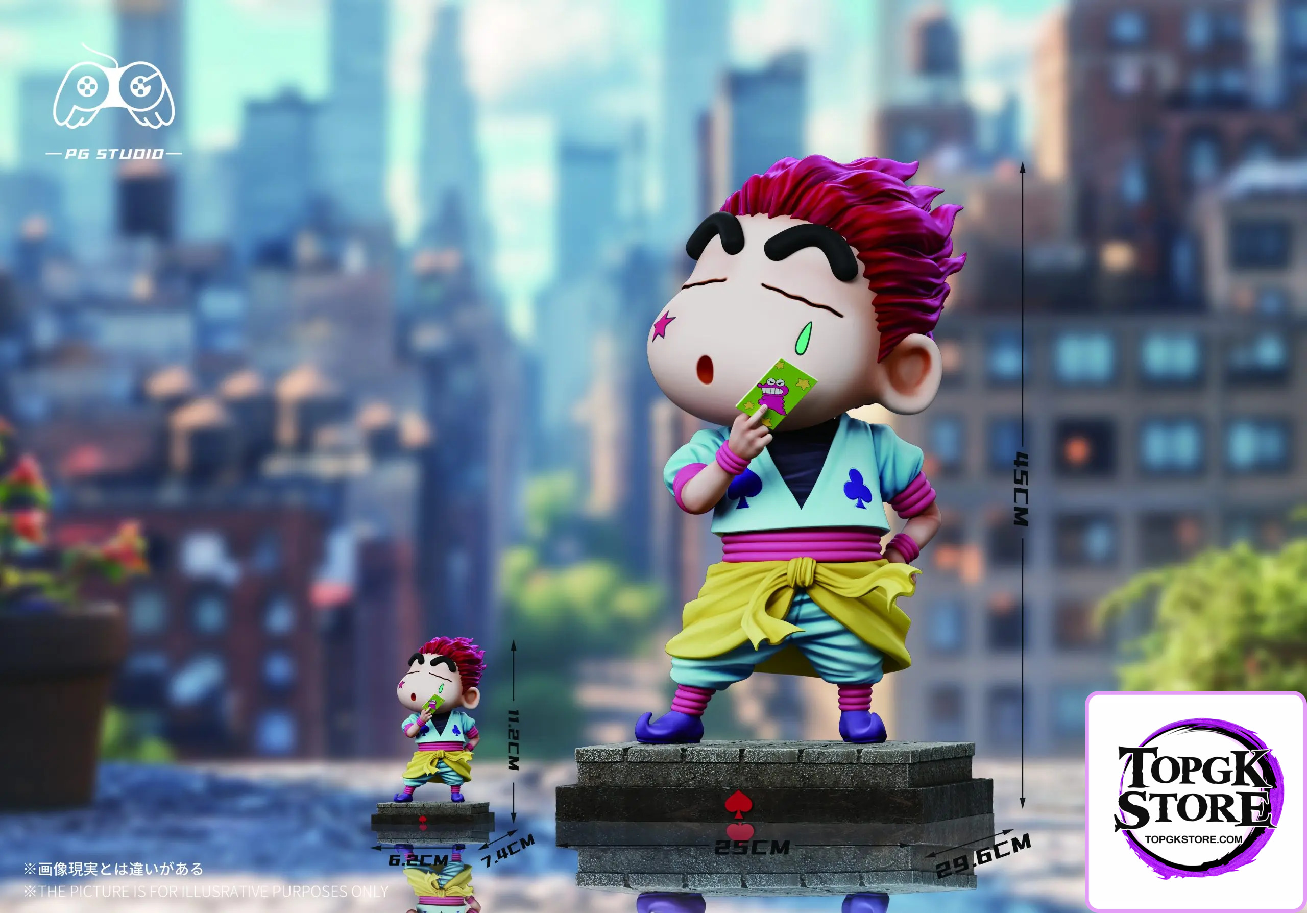 PG Studio – Crayon Shin-chan Nohara Shinnosuke cos Hisoka Morow - Photo 2 | TopGKStore