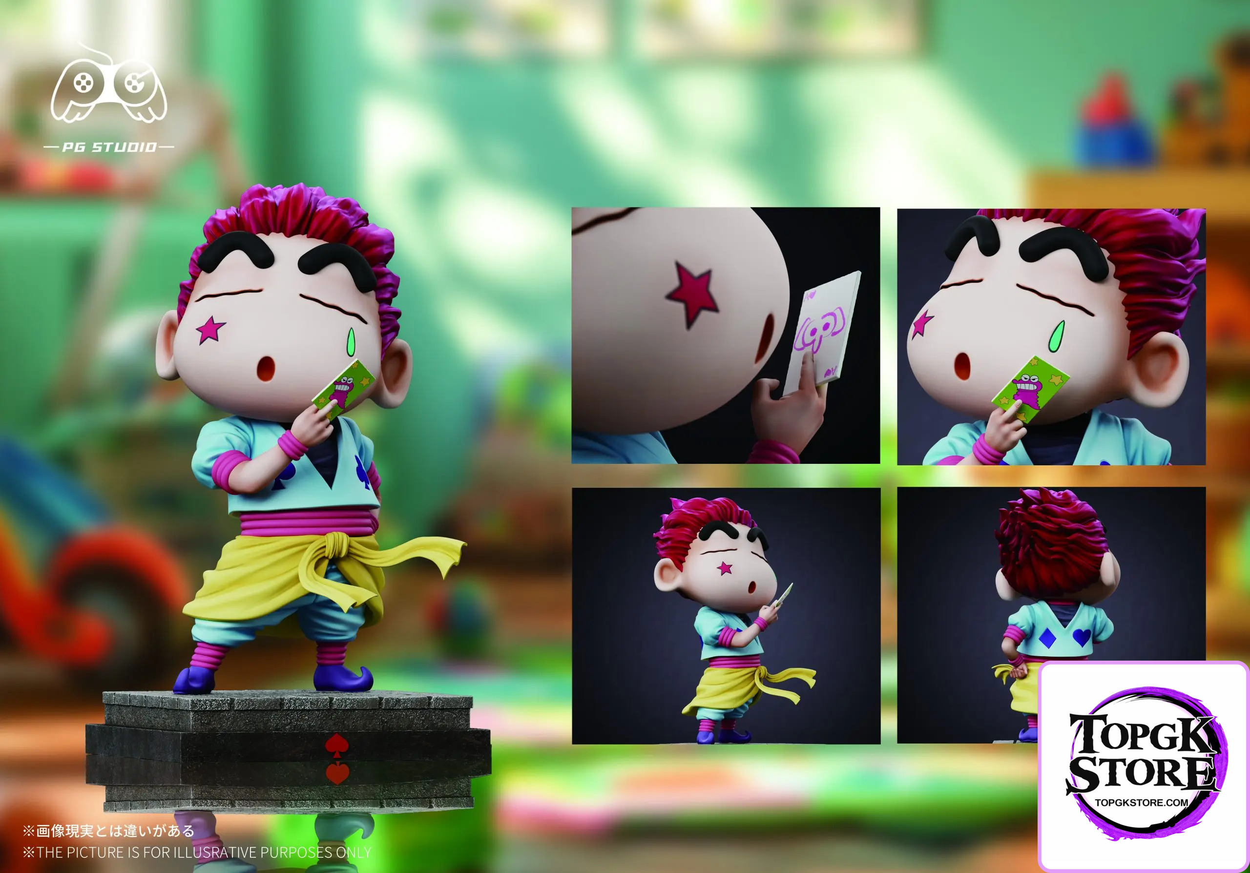 PG Studio – Crayon Shin-chan Nohara Shinnosuke cos Hisoka Morow - Photo 3 | TopGKStore