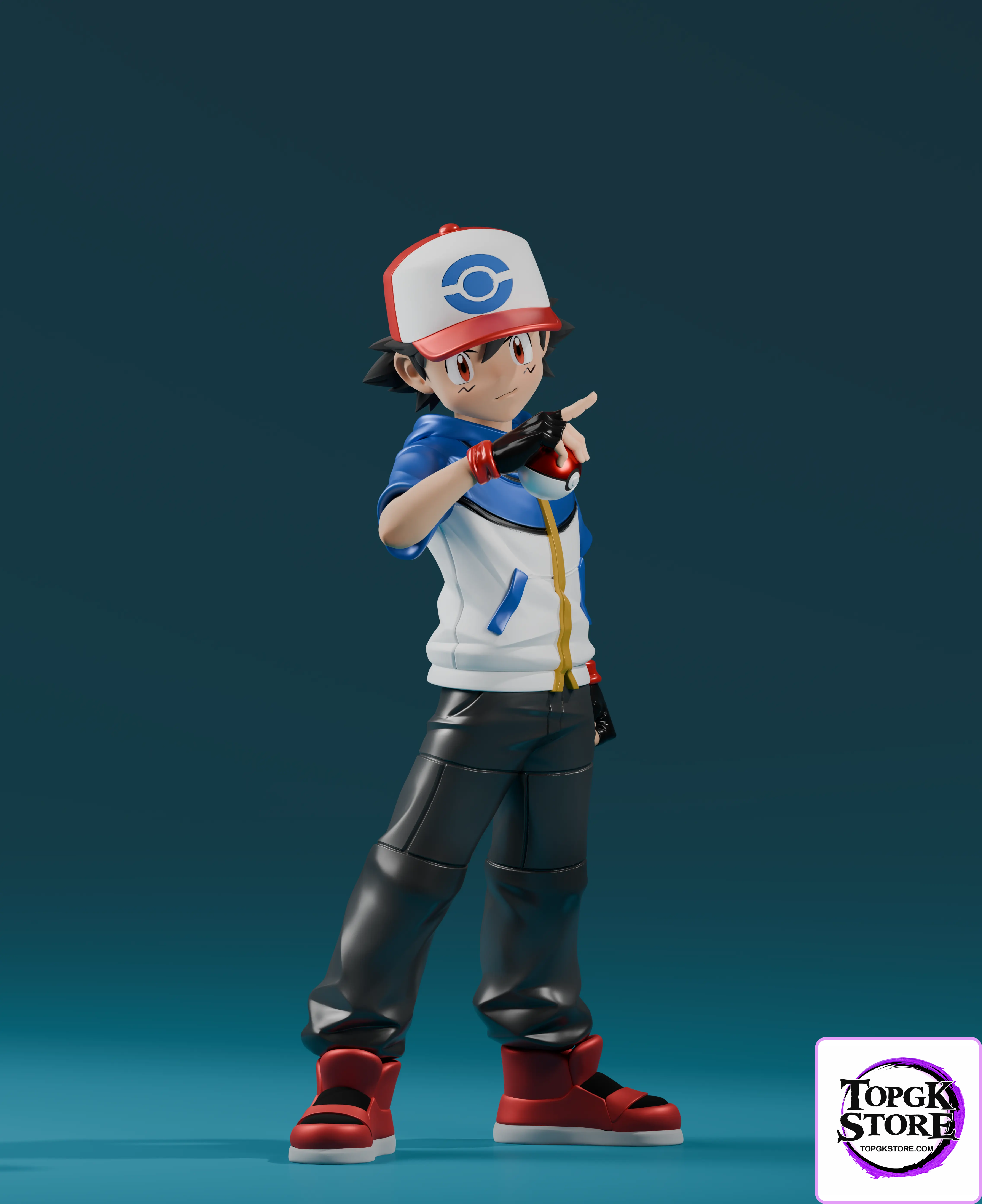 Childhood Studio – Pokémon BW Ash Ketchum - Photo 1 | TopGKStore