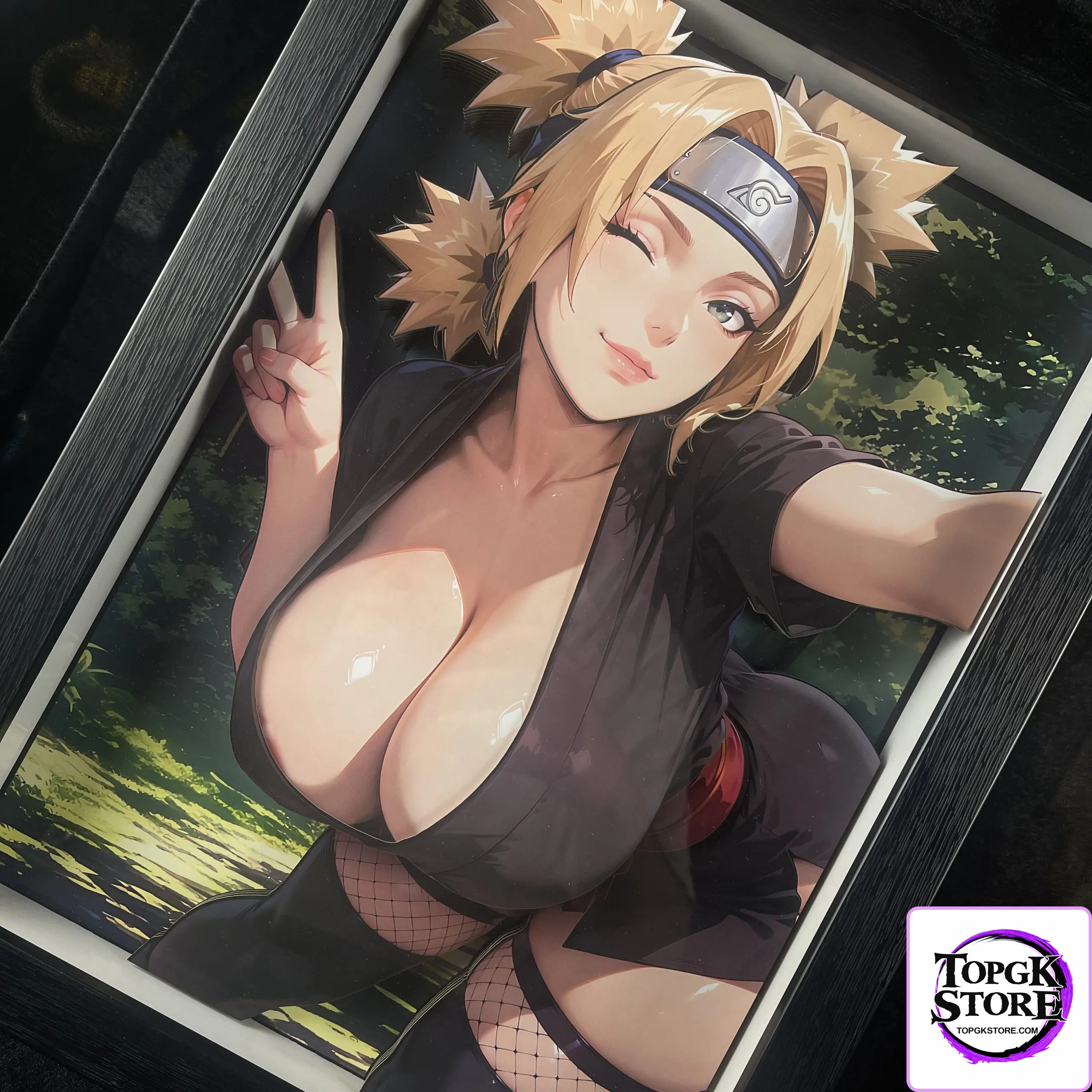 B&W Studio – Naruto Temari Ball 3D Decorative Art - Photo 2 | TopGKStore