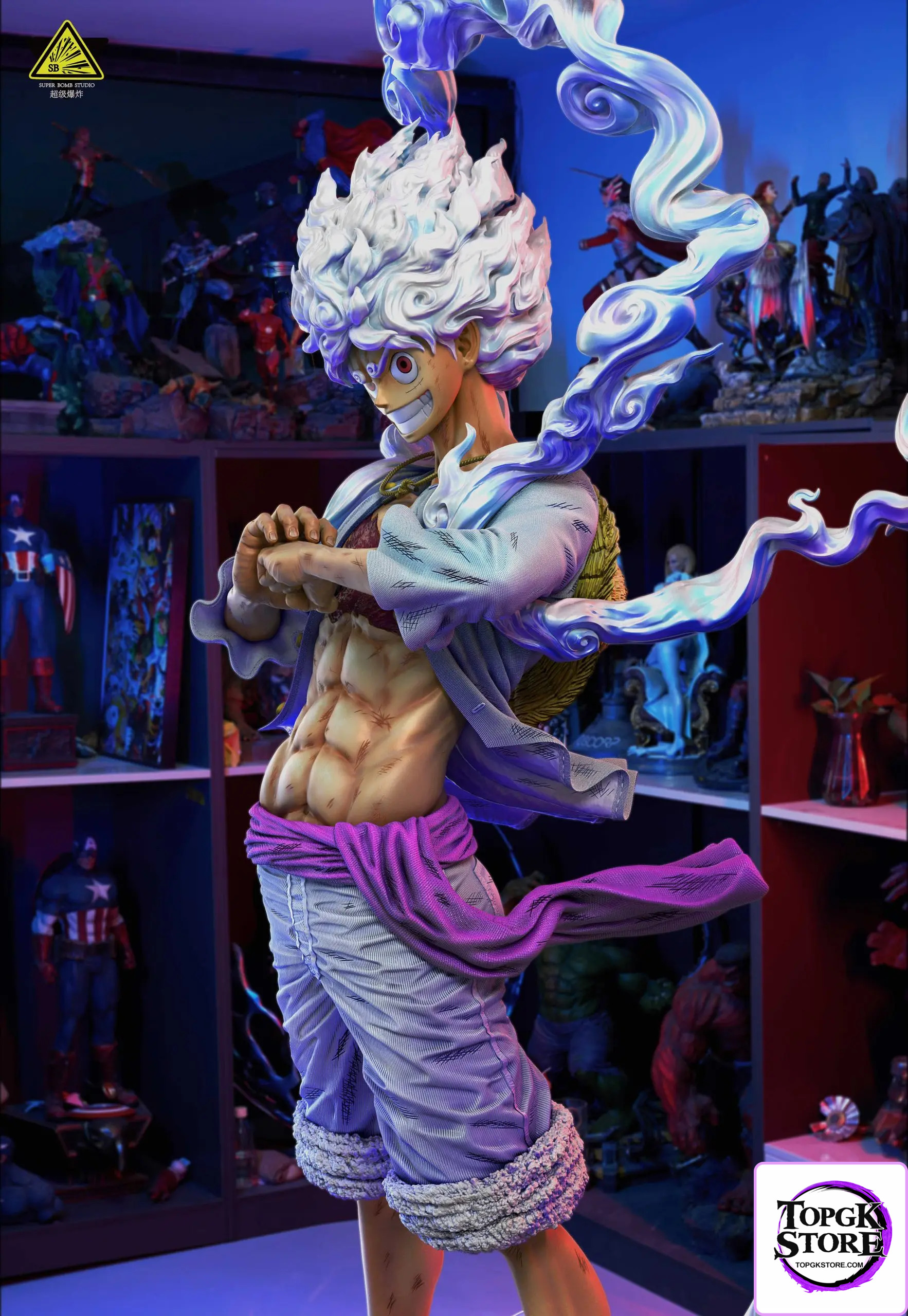 Super Bomb Studio – One Piece 1/1 & 1/2 Nikka Luffy 2.0 - Photo 2 | TopGKStore