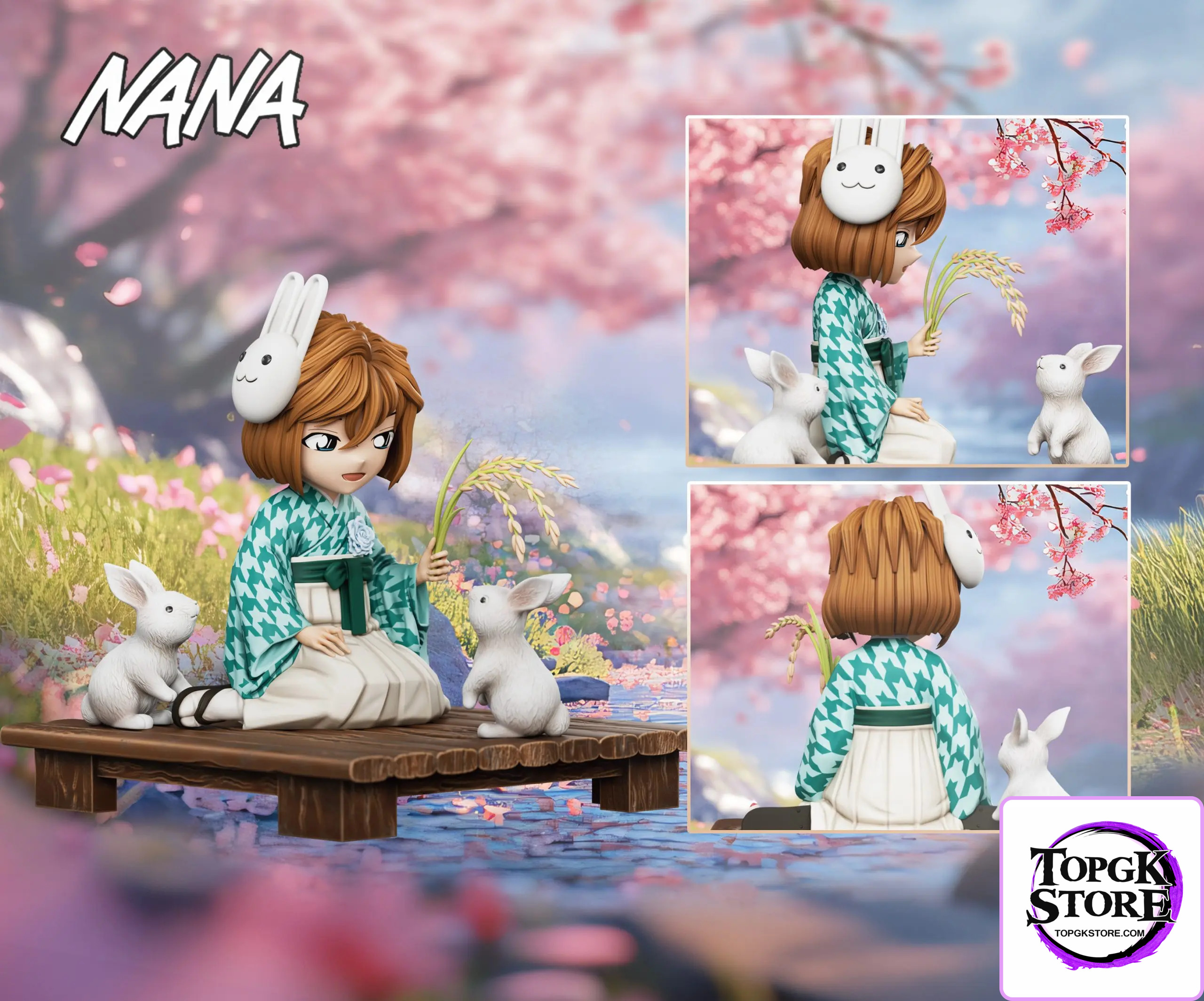 NANA Studio – Detective Conan Dragon Boat Festival Ai Haibara in Rabbit Kimono - Photo 2 | TopGKStore