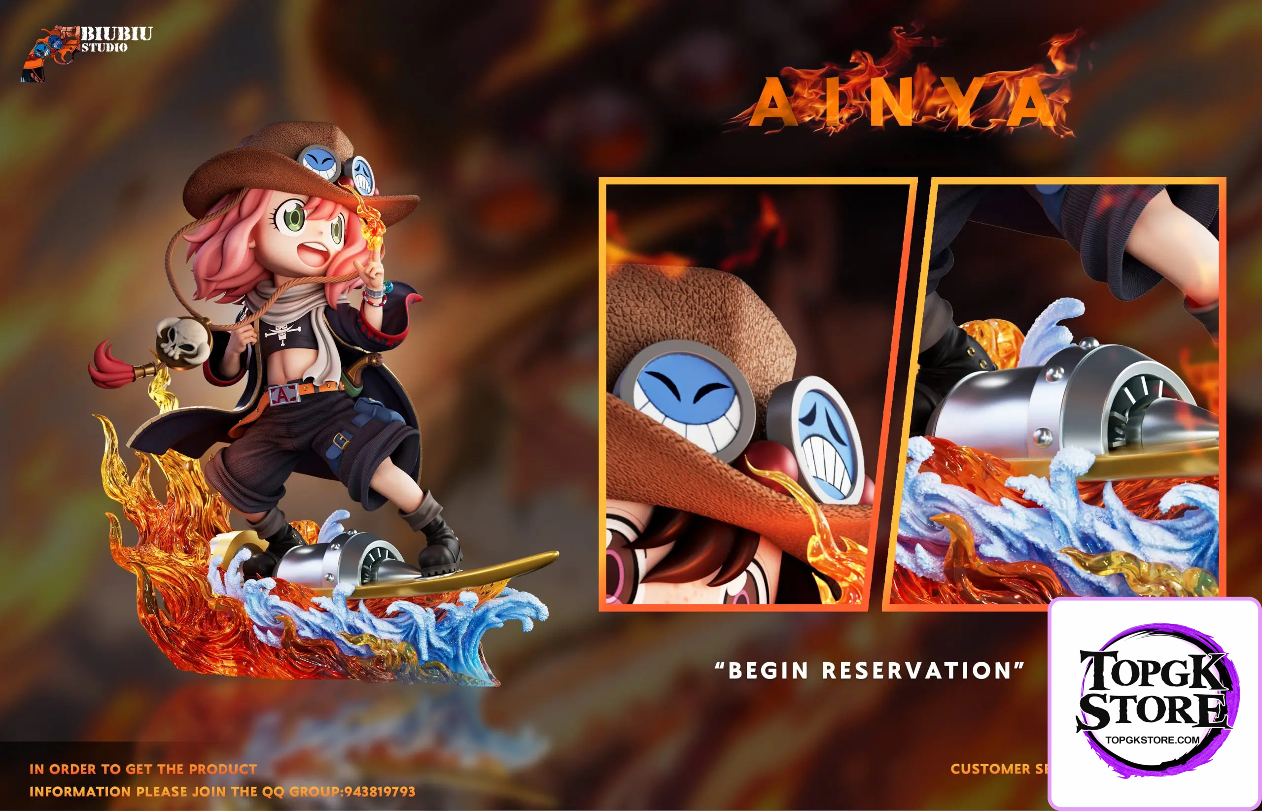 Biubiu Studio – Spy x Family Pirate Anya Series NO.2 Anya cos Ace - Photo 4 | TopGKStore