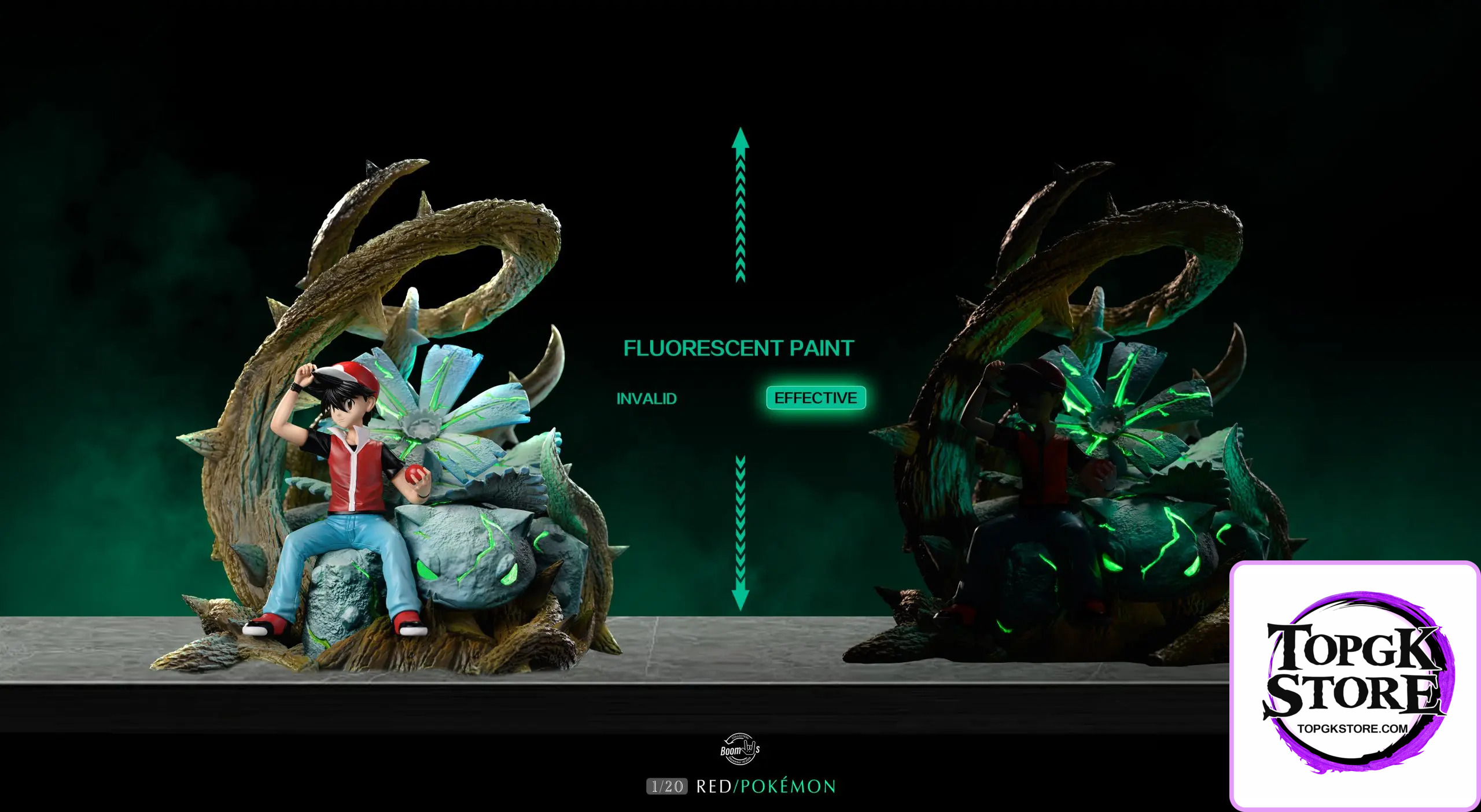 Boom Studio – Pokémon Special Throne Series Green and Red - Photo 3 | TopGKStore