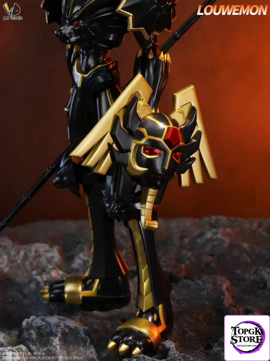 LD Studio – Digimon 04 Infinite Zone Ten Warriors #7 #8 Louwemon & Duskmon - Photo 3 | TopGKStore