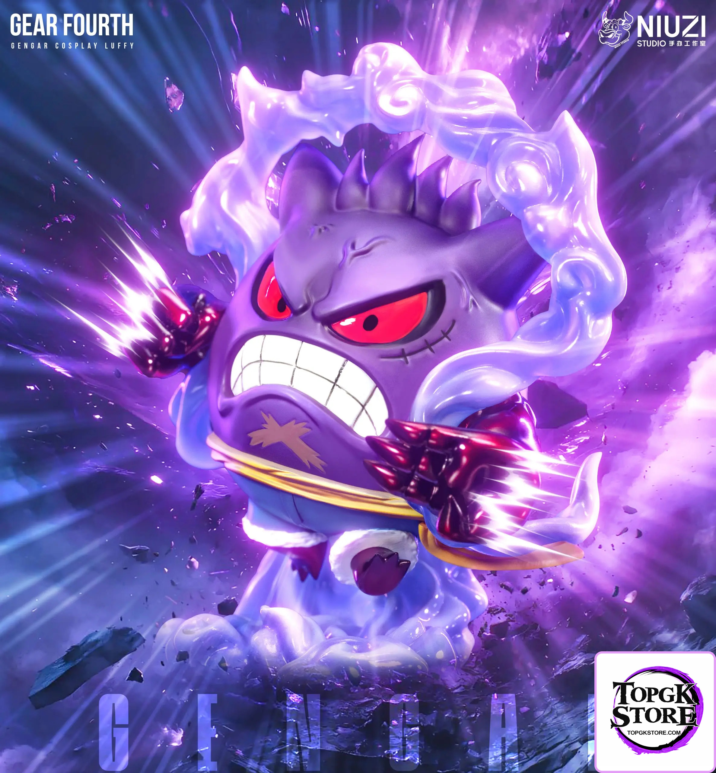 NIUZI Studio – Pokémon Gear 4 Gengar - Photo 1 | TopGKStore