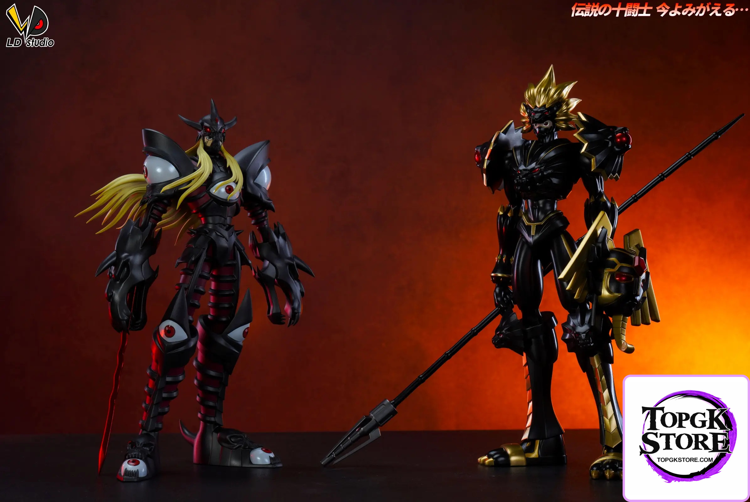 LD Studio – Digimon 04 Infinite Zone Ten Warriors #7 #8 Louwemon & Duskmon - Photo 5 | TopGKStore