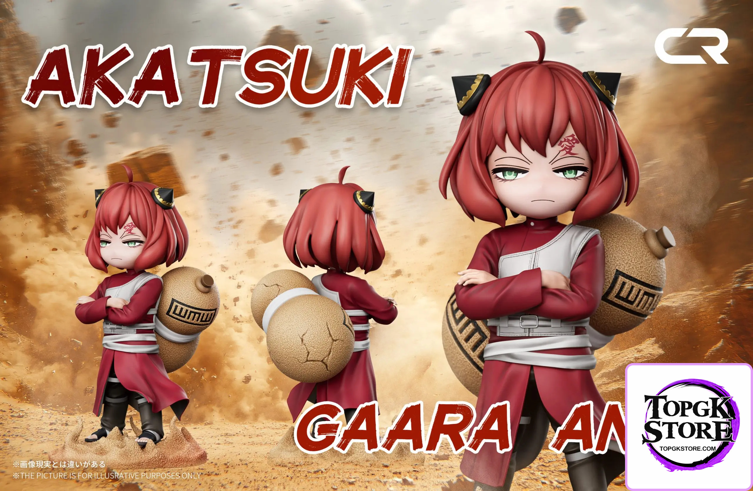 CR Studio – Spy x Family Anya cos Gaara - Photo 4 | TopGKStore