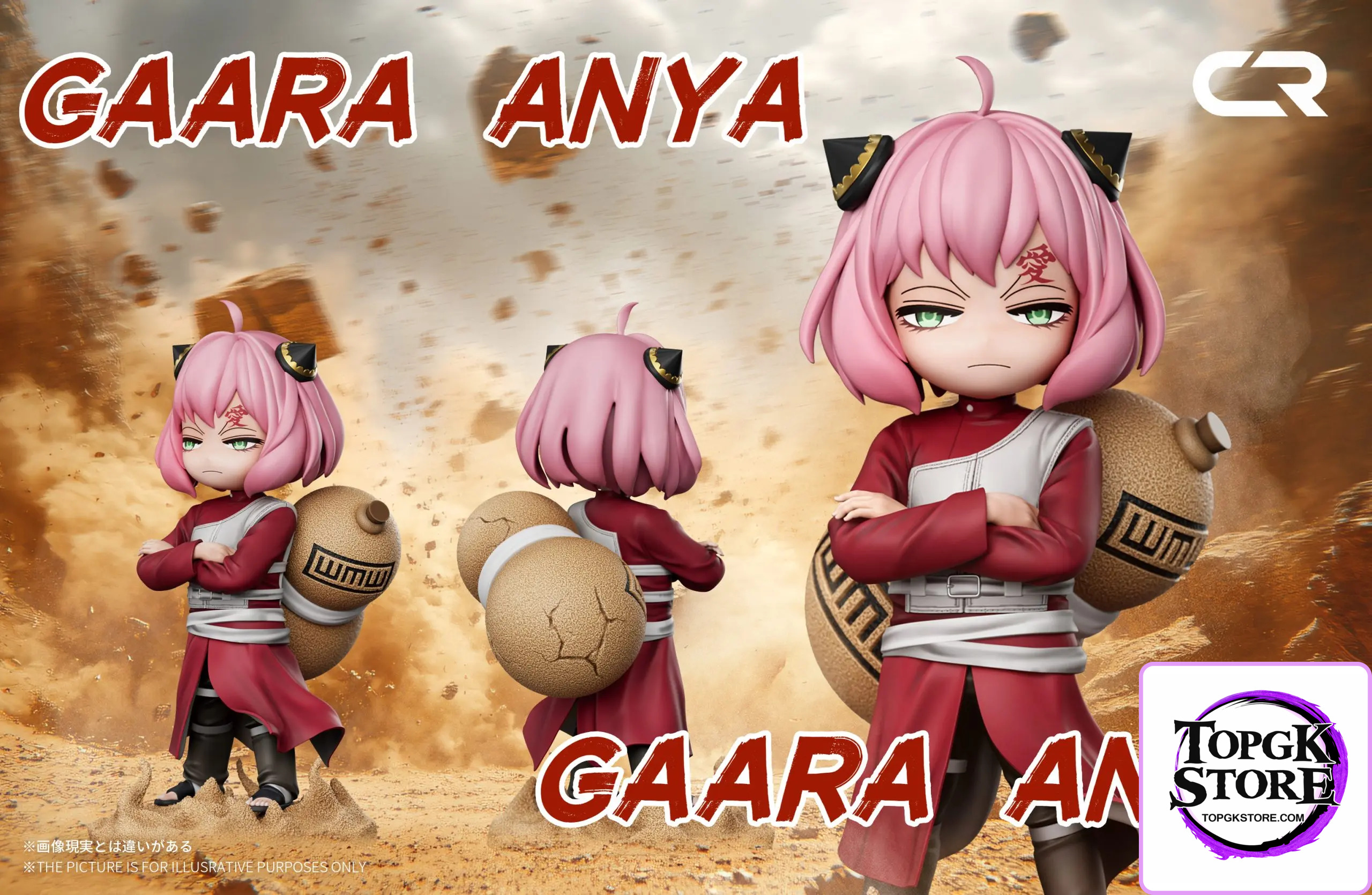 CR Studio – Spy x Family Anya cos Gaara - Photo 3 | TopGKStore