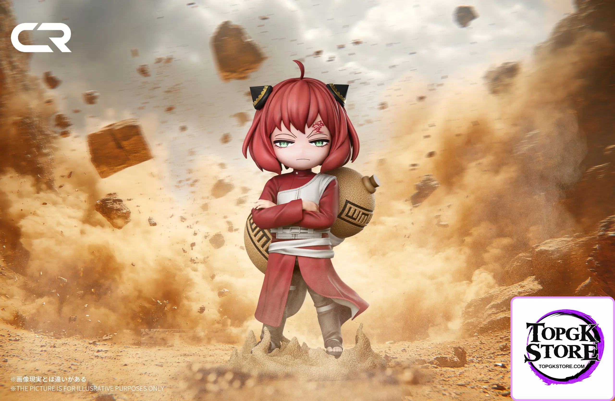 CR Studio – Spy x Family Anya cos Gaara - Photo 2 | TopGKStore