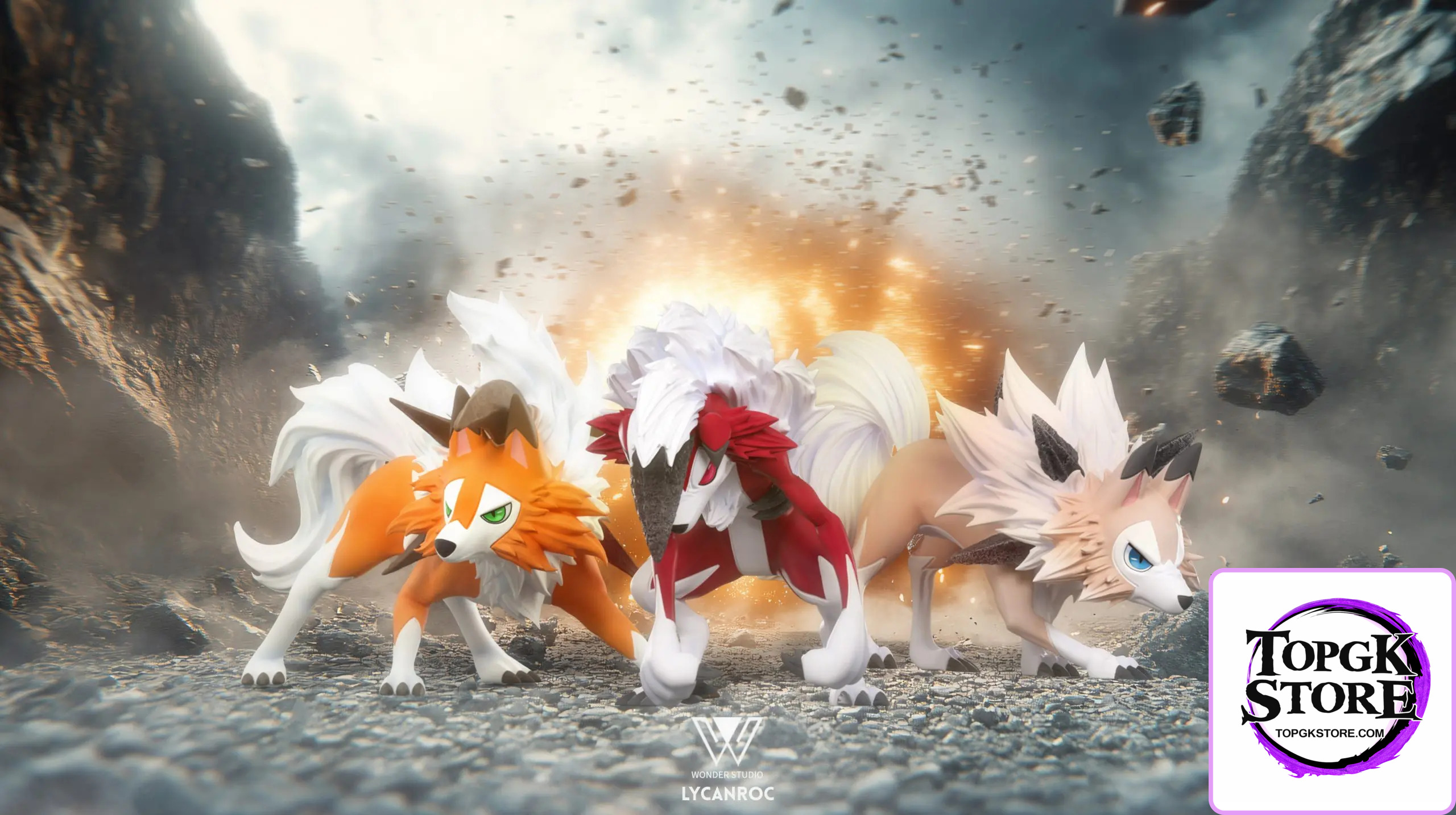 Wonder Studio – Pokémon Lycanroc - Photo 1 | TopGKStore