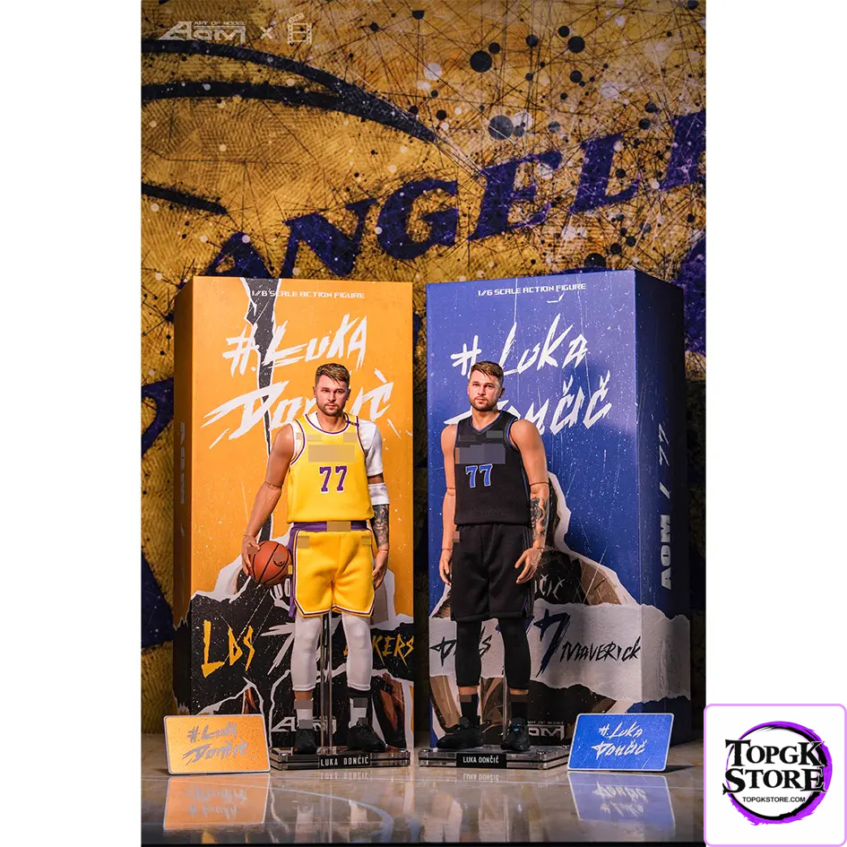 AOM TOYS Studio – NBA 1/6 Scale Luka Dončić Lakers vs Mavericks Deluxe Edition Set - Photo 5 | TopGKStore
