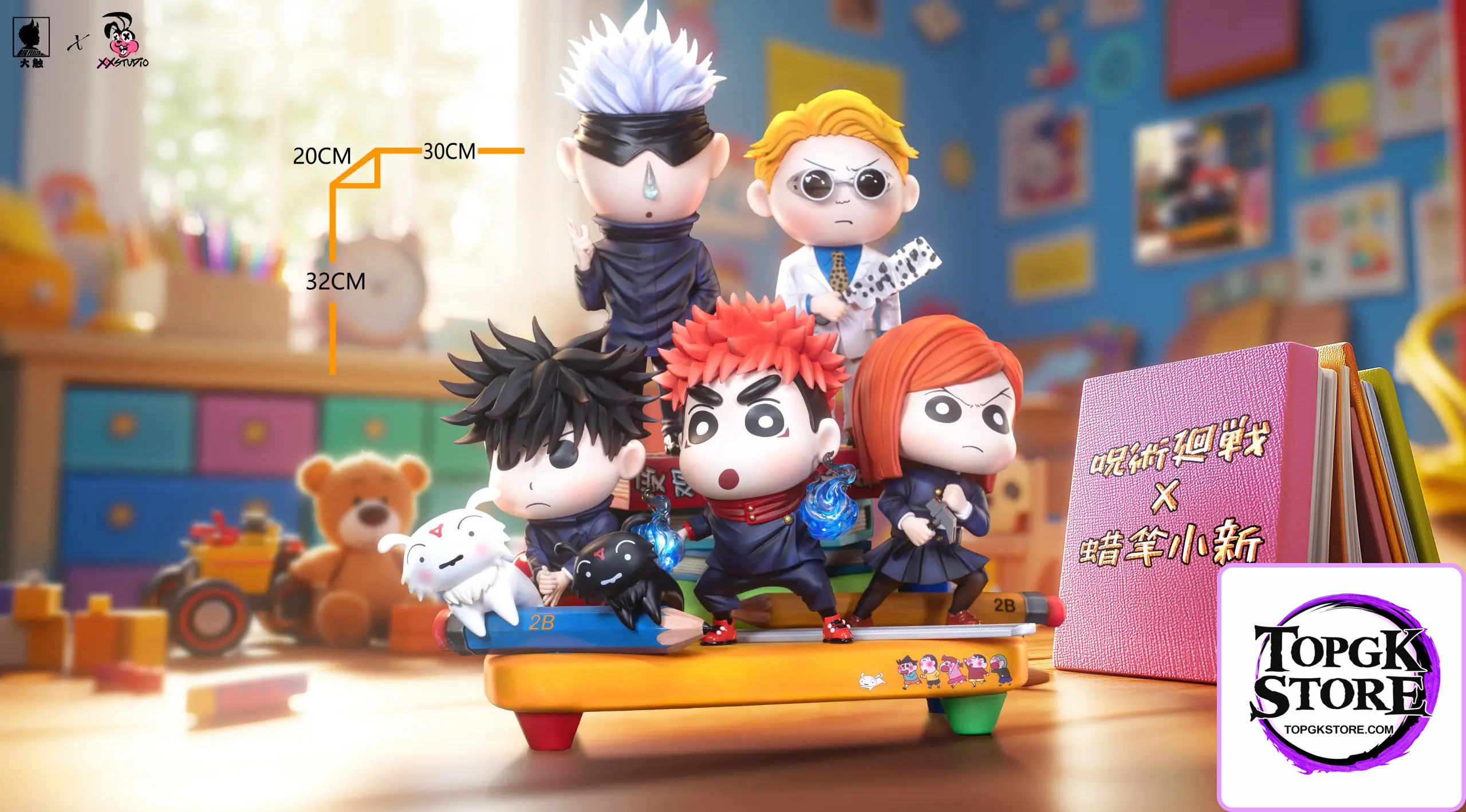 Big Feeler Studio – Crayon Shin-chan Cosplays Jujutsu Kaisen Twin Fantasy Rhapsody - Photo 1 | TopGKStore