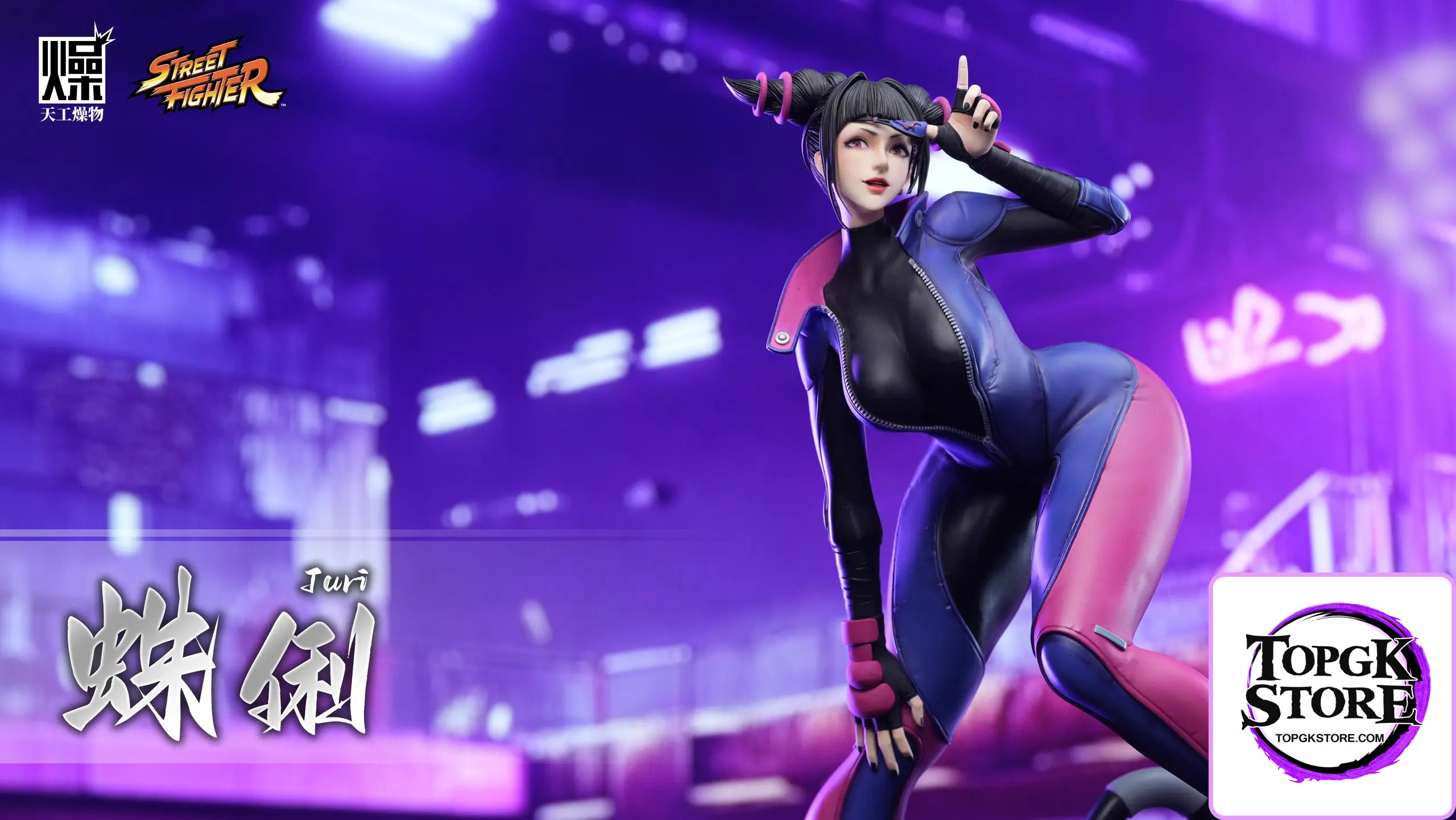 TGZW Studio – Capcom Officially Licensed Han Juri Statue (Licensed) - Photo 2 | TopGKStore