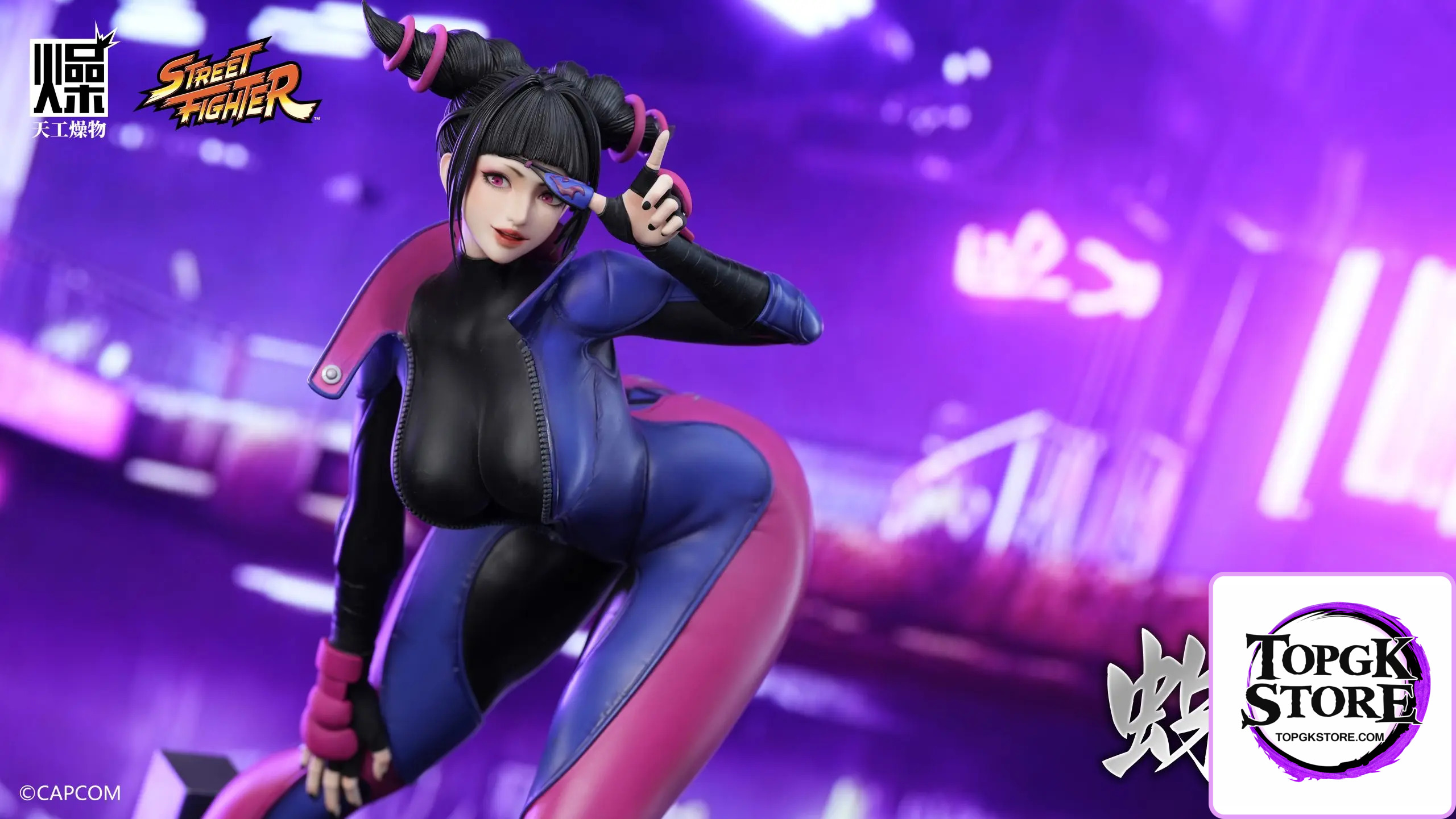 TGZW Studio – Capcom Officially Licensed Han Juri Statue (Licensed) - Photo 4 | TopGKStore