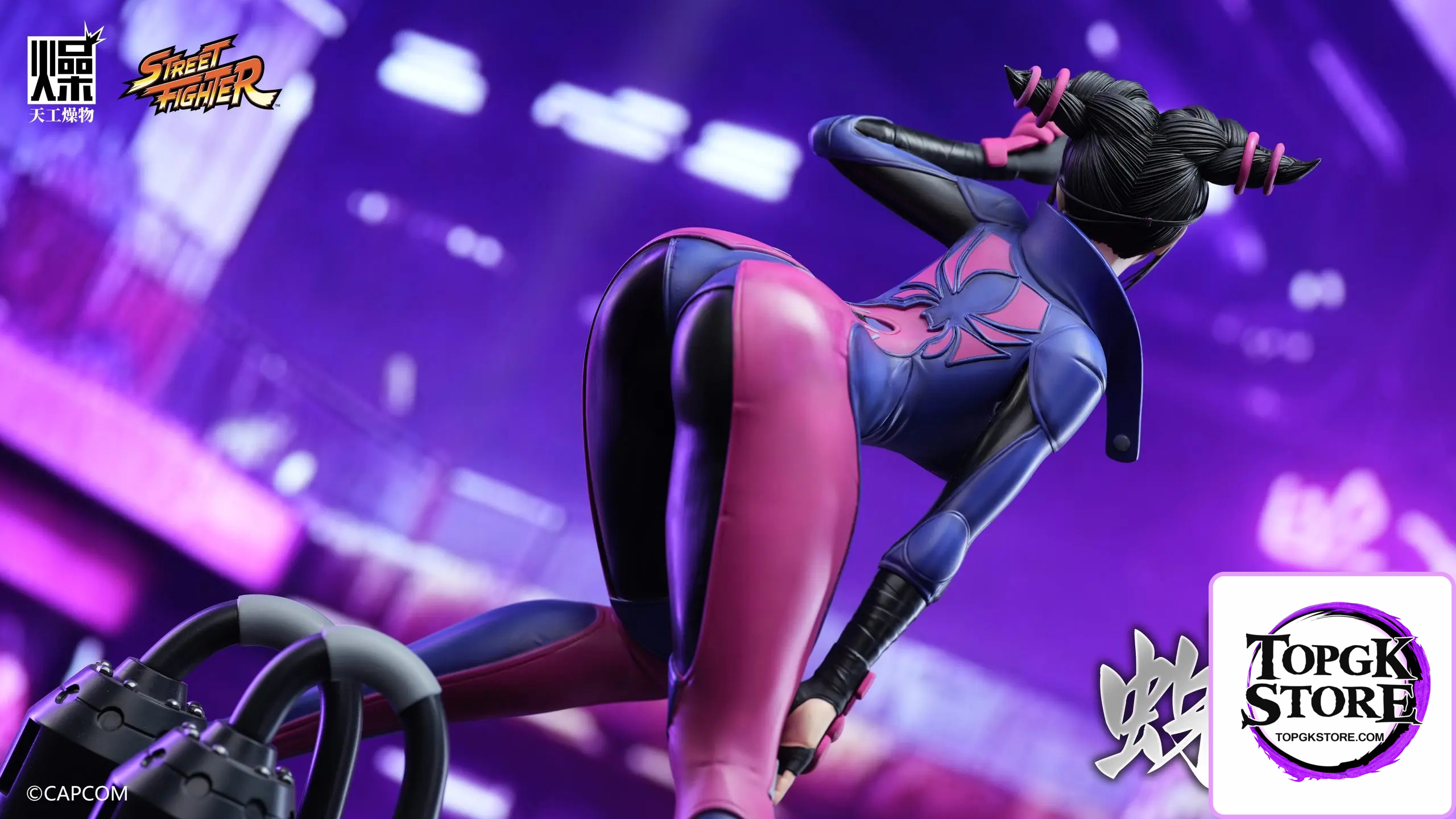 TGZW Studio – Capcom Officially Licensed Han Juri Statue (Licensed) - Photo 5 | TopGKStore