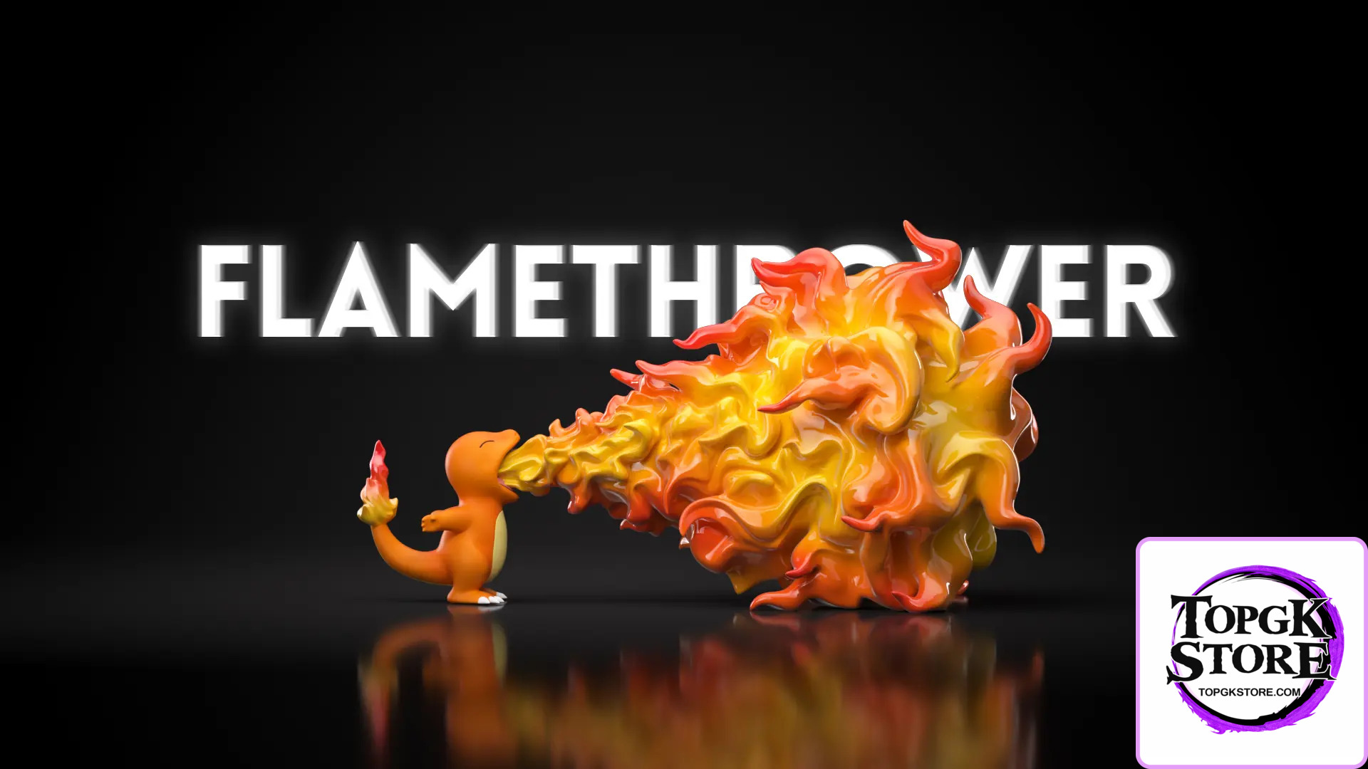 JP Studio – Pokémon Battle Series Move Museum #04 Charmander Flamethrower - Photo 1 | TopGKStore