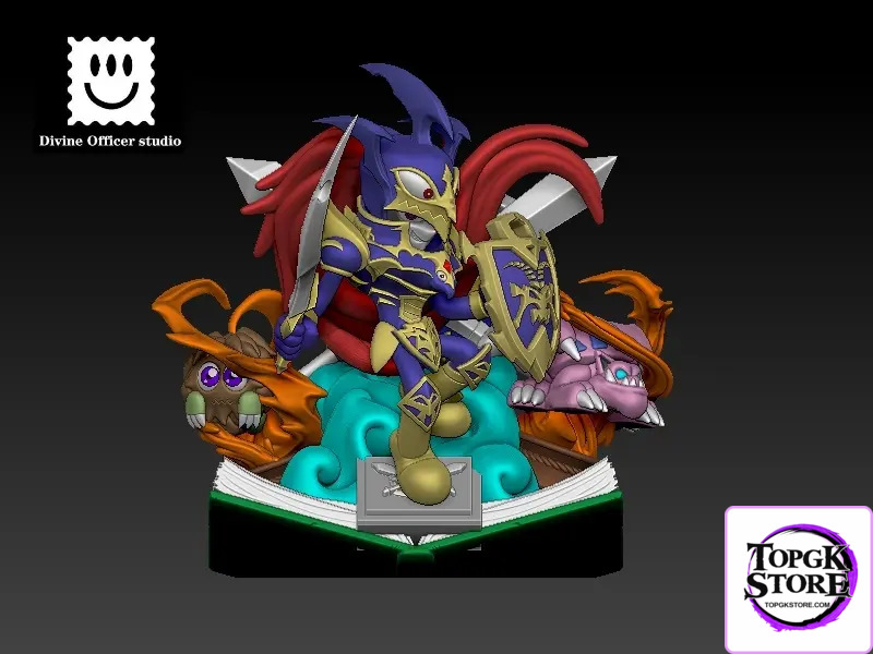 Divine Officer Studio – Yu-Gi-Oh Cartoon Black Luster Soldier - Photo 1 | TopGKStore