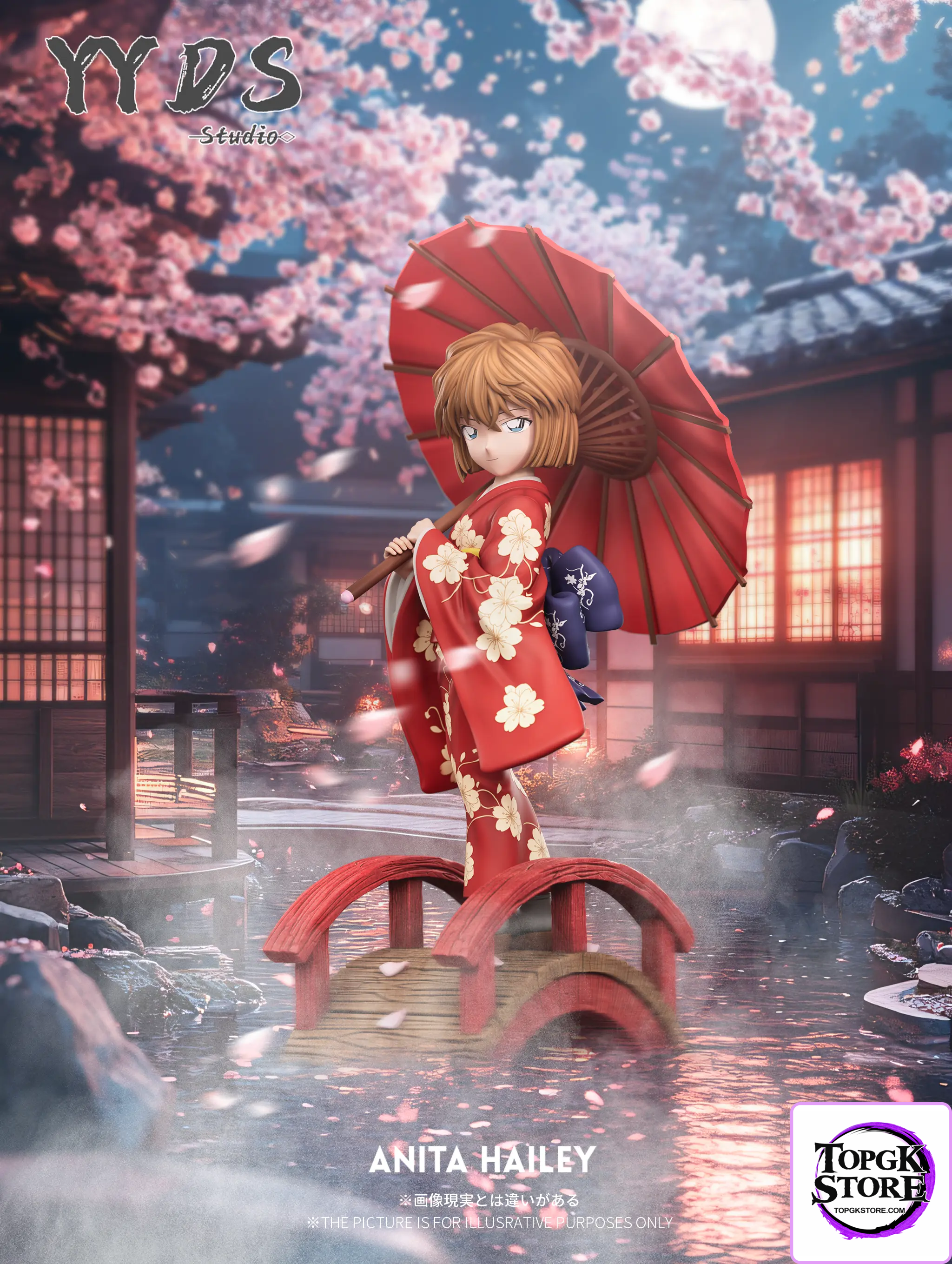 YYDS Studio – Detective Conan Kimono Edition Ai Haibara - Photo 6 | TopGKStore
