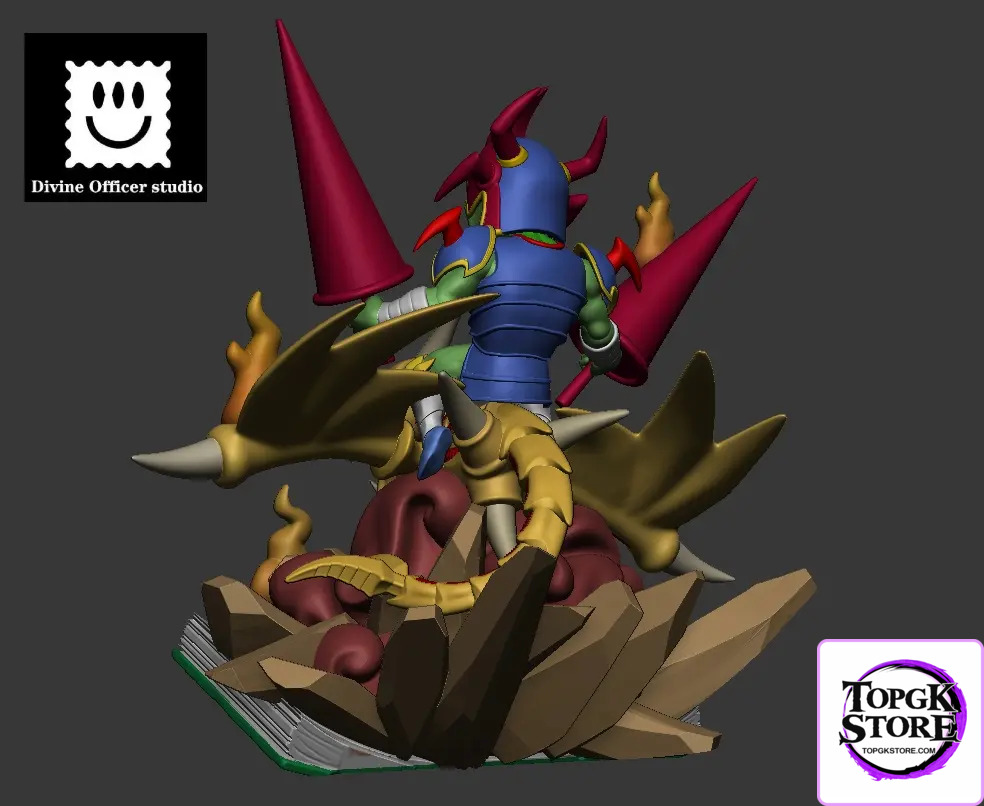 Divine Officer Studio – Yu-Gi-Oh Cartoon Gaia the Dragon Champion - Photo 3 | TopGKStore