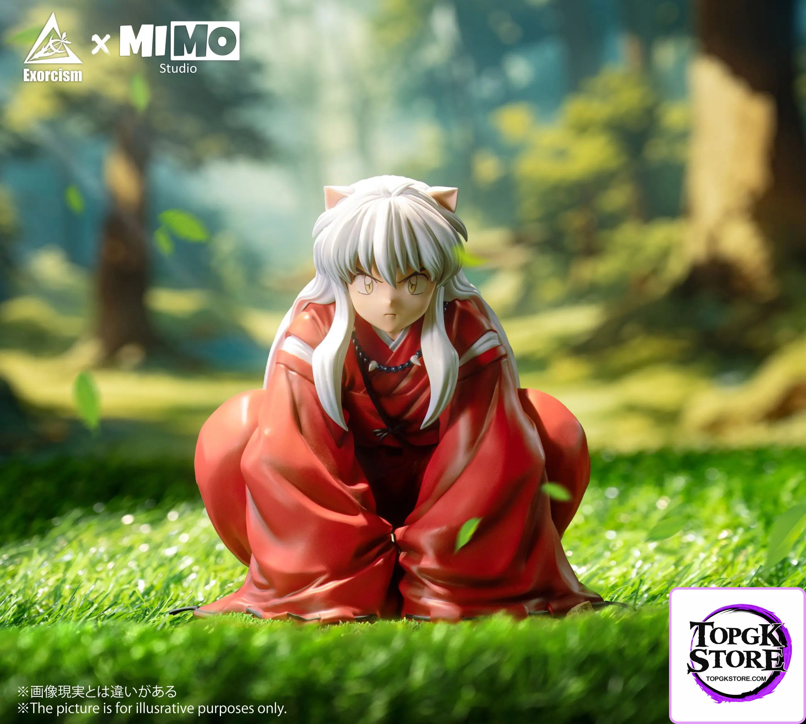 Mimo Studio & Exorcism Studio – Inuyasha Dual Form Statue - Photo 2 | TopGKStore