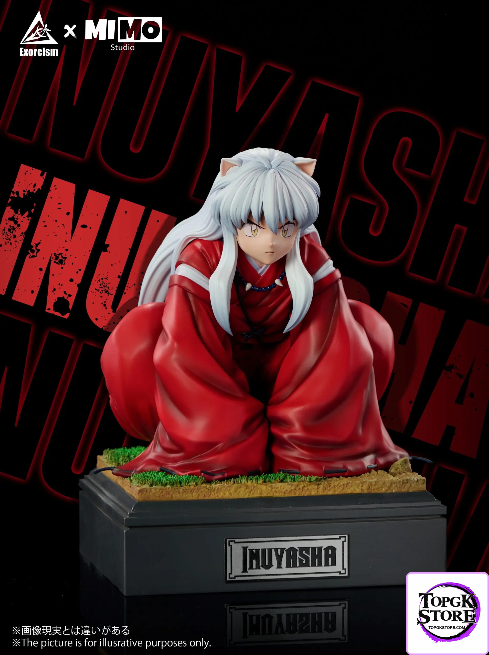 Mimo Studio & Exorcism Studio – Inuyasha Dual Form Statue - Photo 4 | TopGKStore