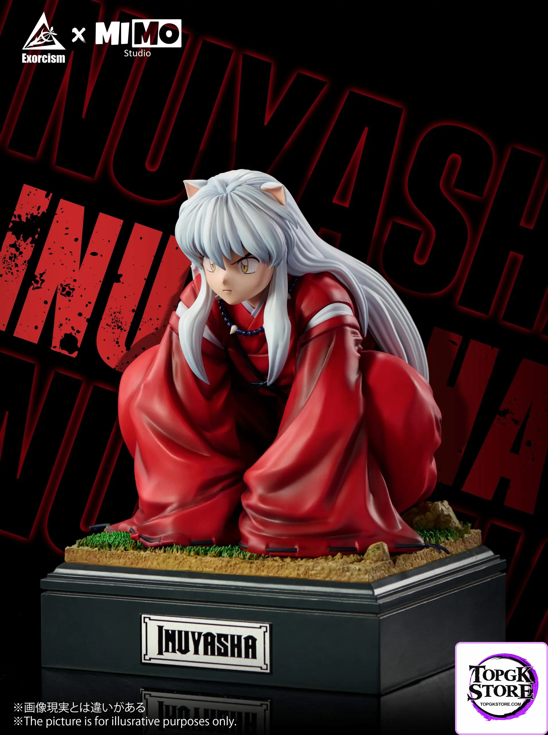 Mimo Studio & Exorcism Studio – Inuyasha Dual Form Statue - Photo 5 | TopGKStore