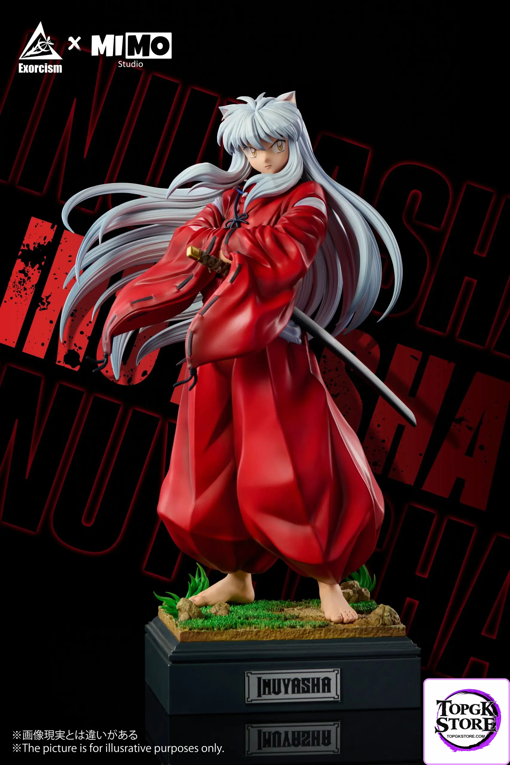Mimo Studio & Exorcism Studio – Inuyasha Dual Form Statue - Photo 7 | TopGKStore
