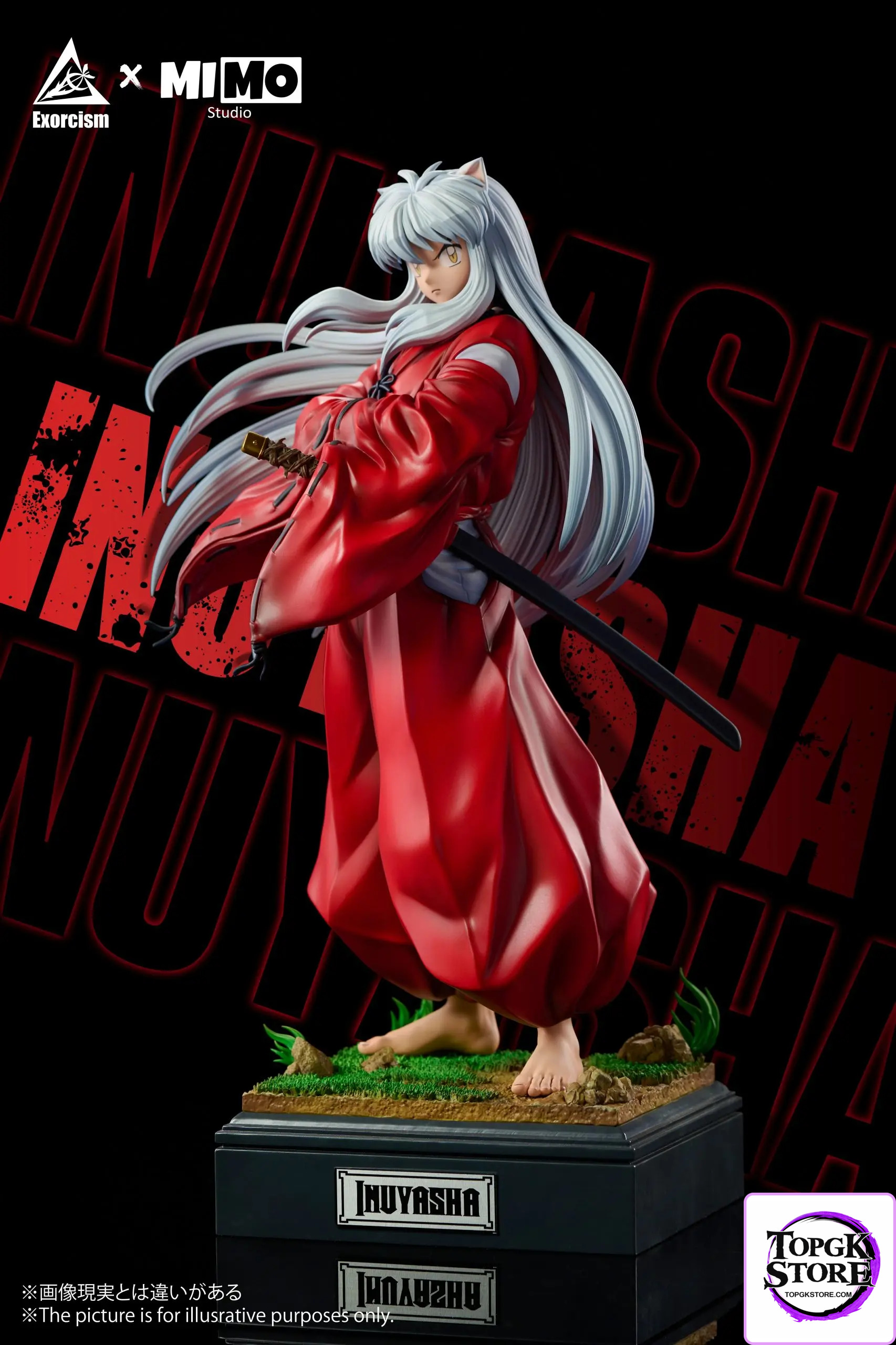 Mimo Studio & Exorcism Studio – Inuyasha Dual Form Statue - Photo 8 | TopGKStore