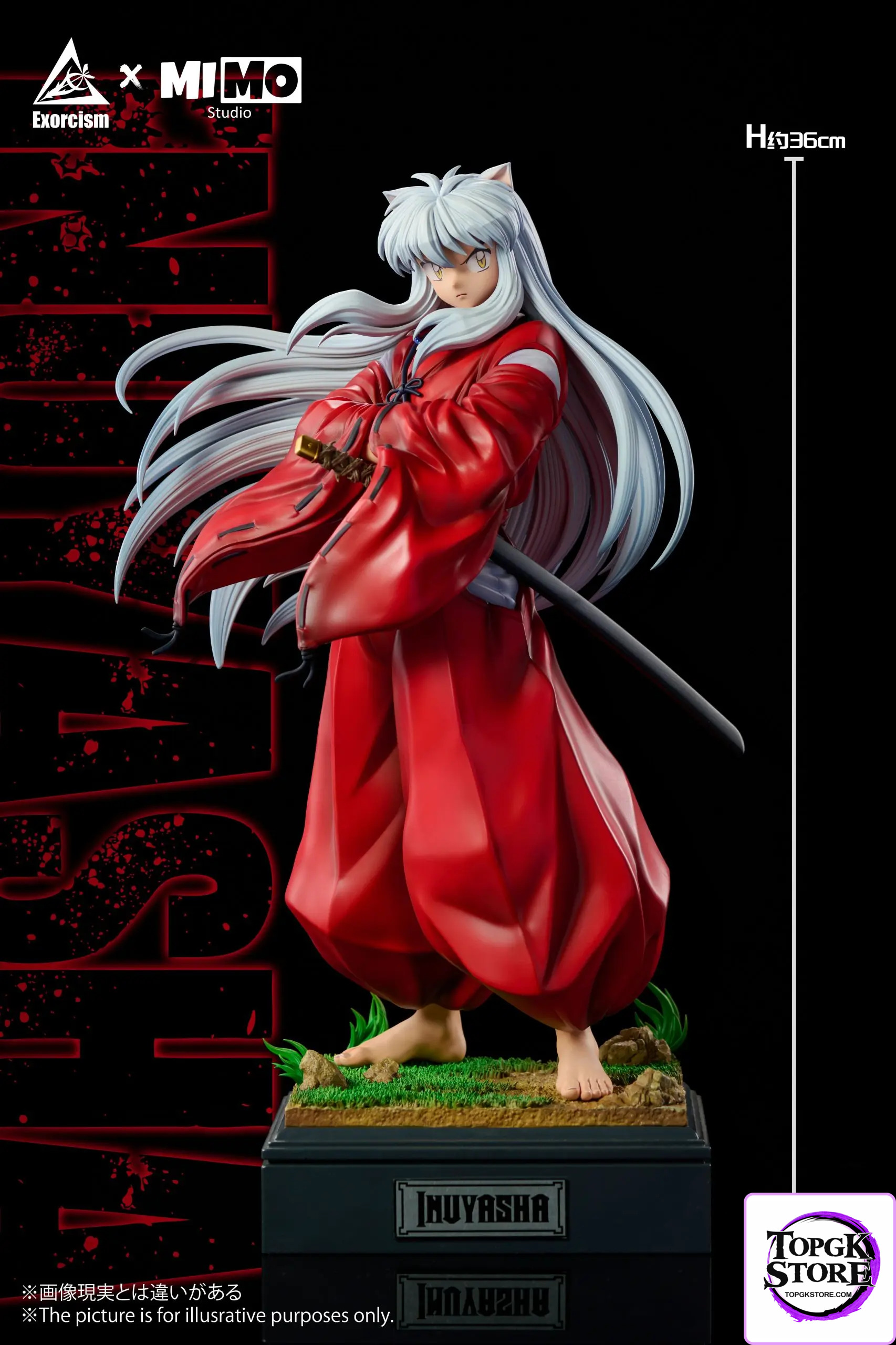 Mimo Studio & Exorcism Studio – Inuyasha Dual Form Statue - Photo 10 | TopGKStore