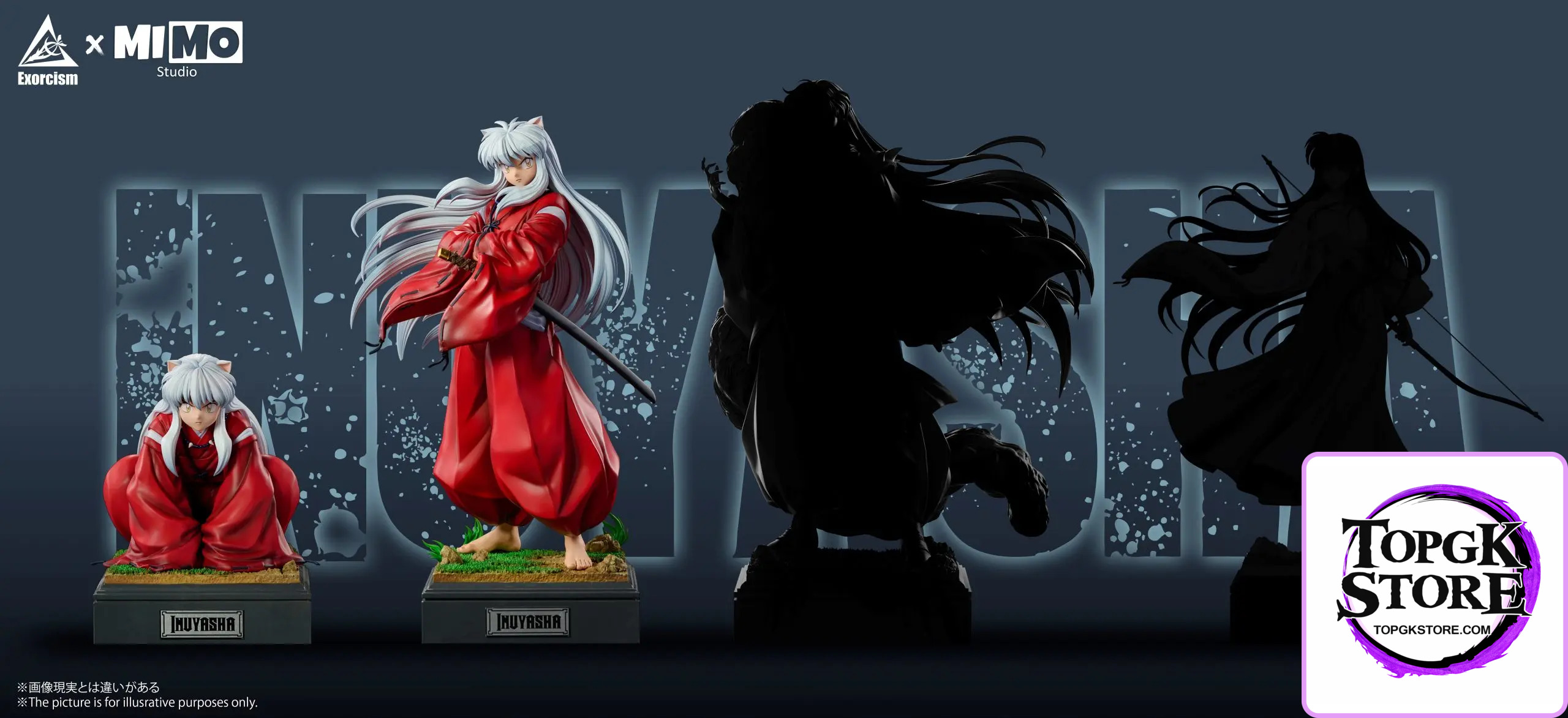 Mimo Studio & Exorcism Studio – Inuyasha Dual Form Statue - Photo 13 | TopGKStore