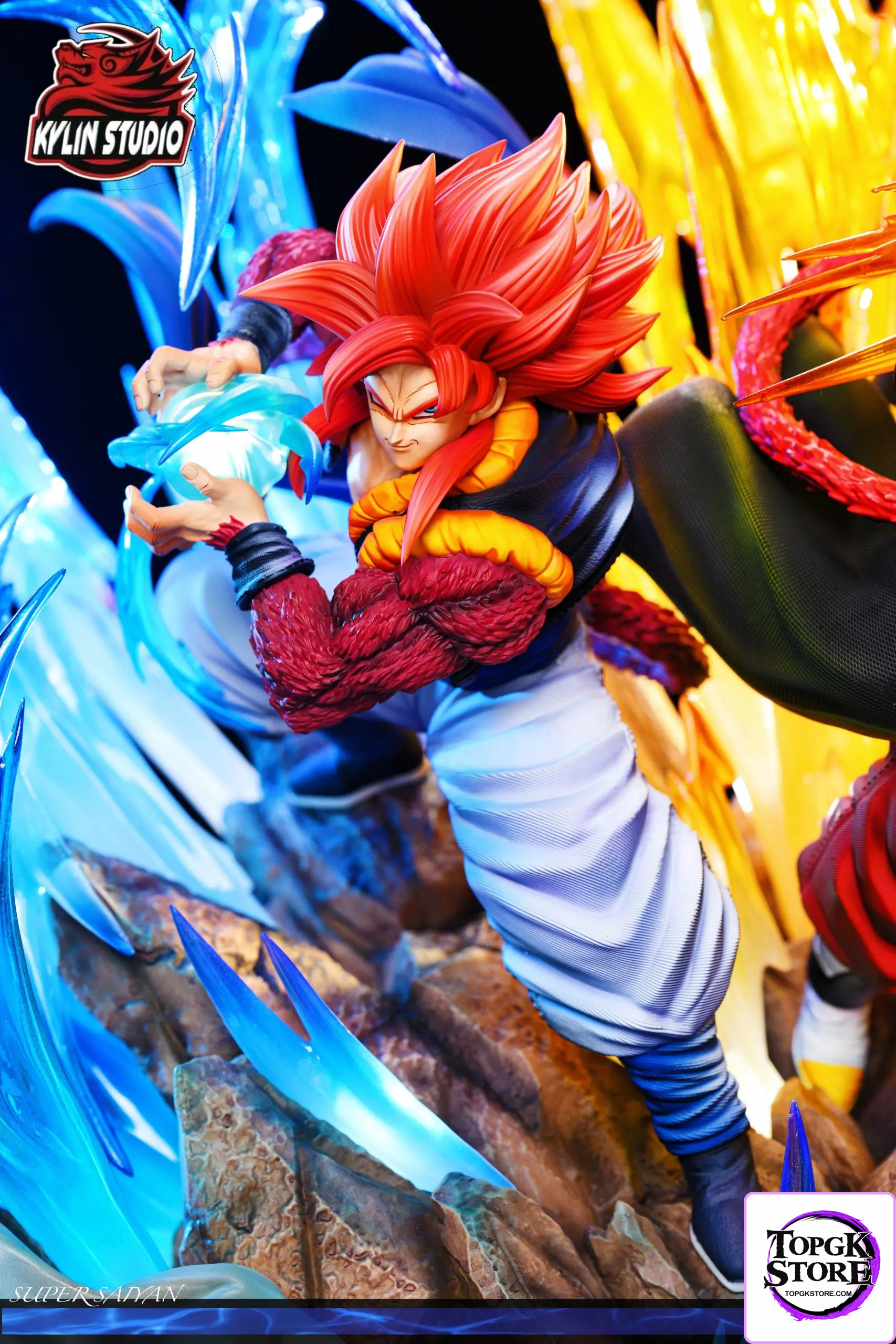 Kylin Studio – Dragon Ball Classic Characters Series #12 Super Saiyan 4 Gogeta & Vegito - Photo 6 | TopGKStore