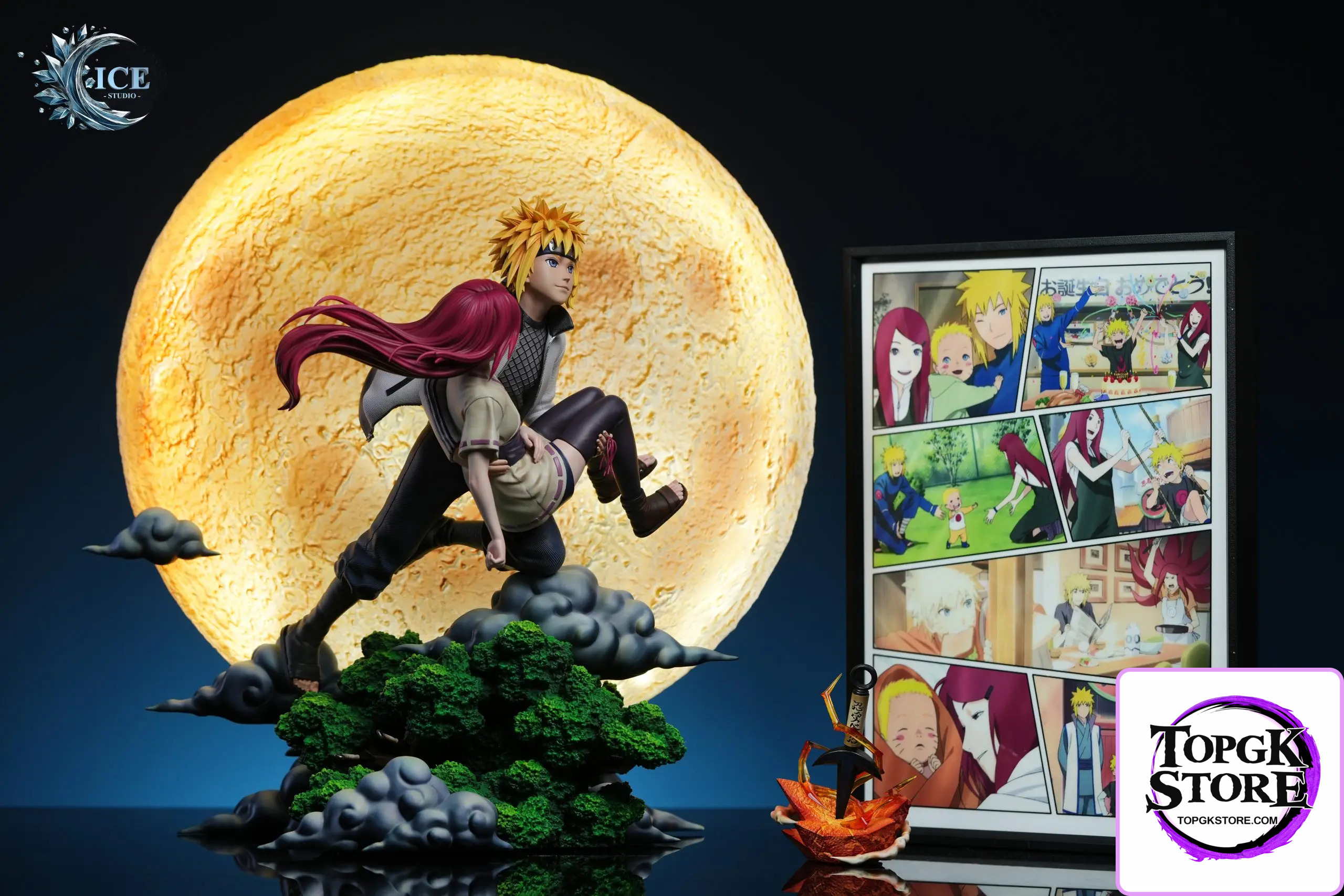 ICE Studio – Naruto Minato & Kushina Under the Moon - Photo 1 | TopGKStore