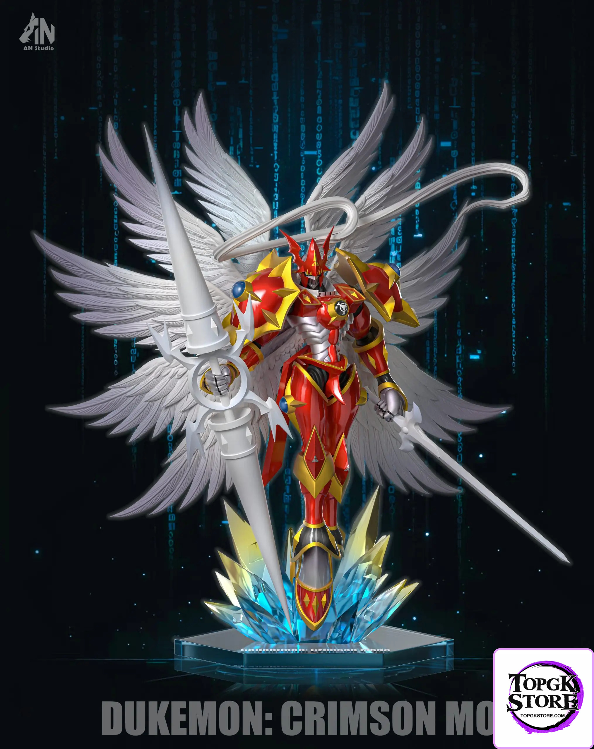 AN Studio – Digimon Dukemon: Crimson Mode - Photo 1 | TopGKStore