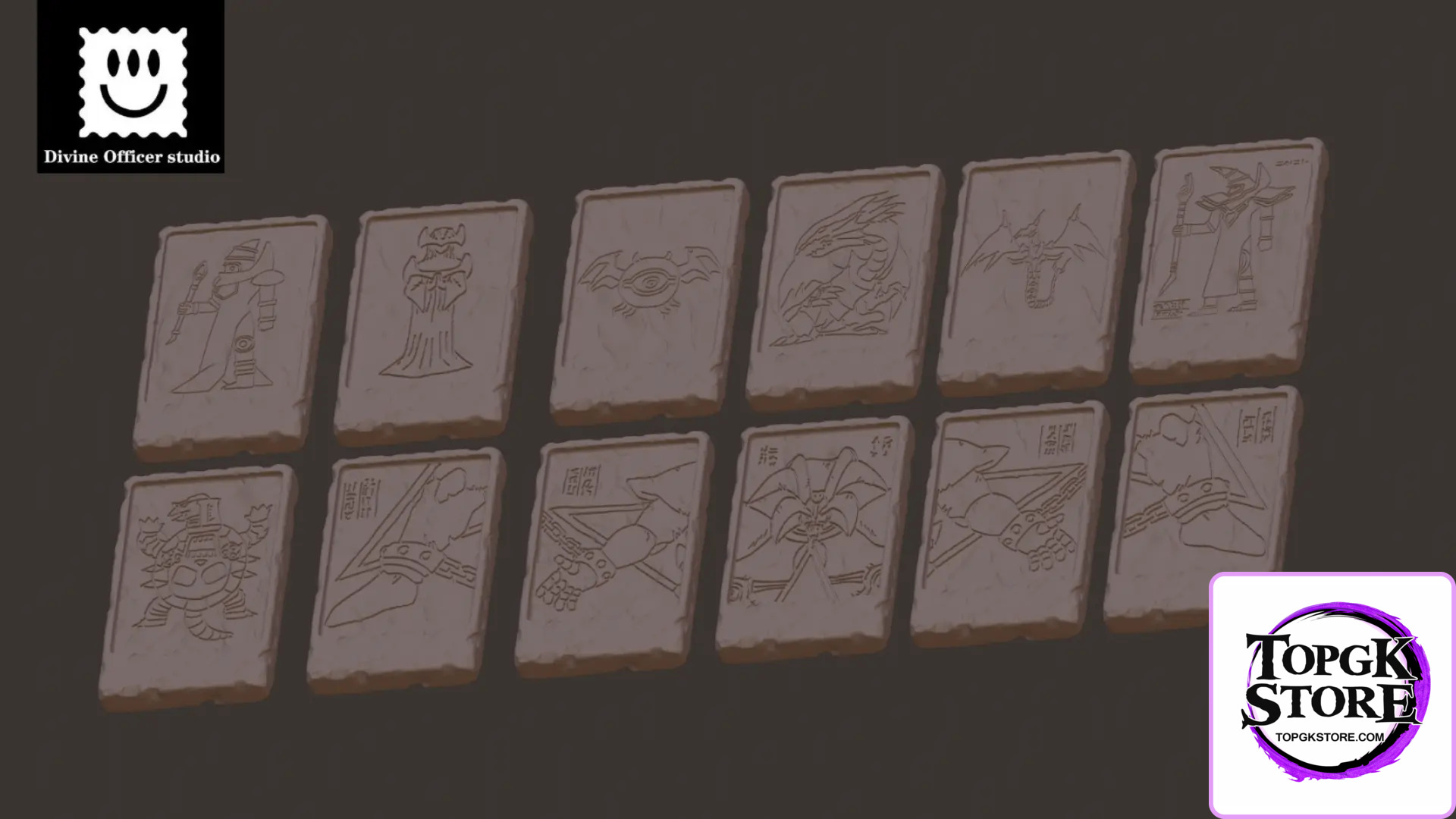Divine Officer Studio – Yu-Gi-Oh Slate Collection 1 / 2 - Photo 1 | TopGKStore