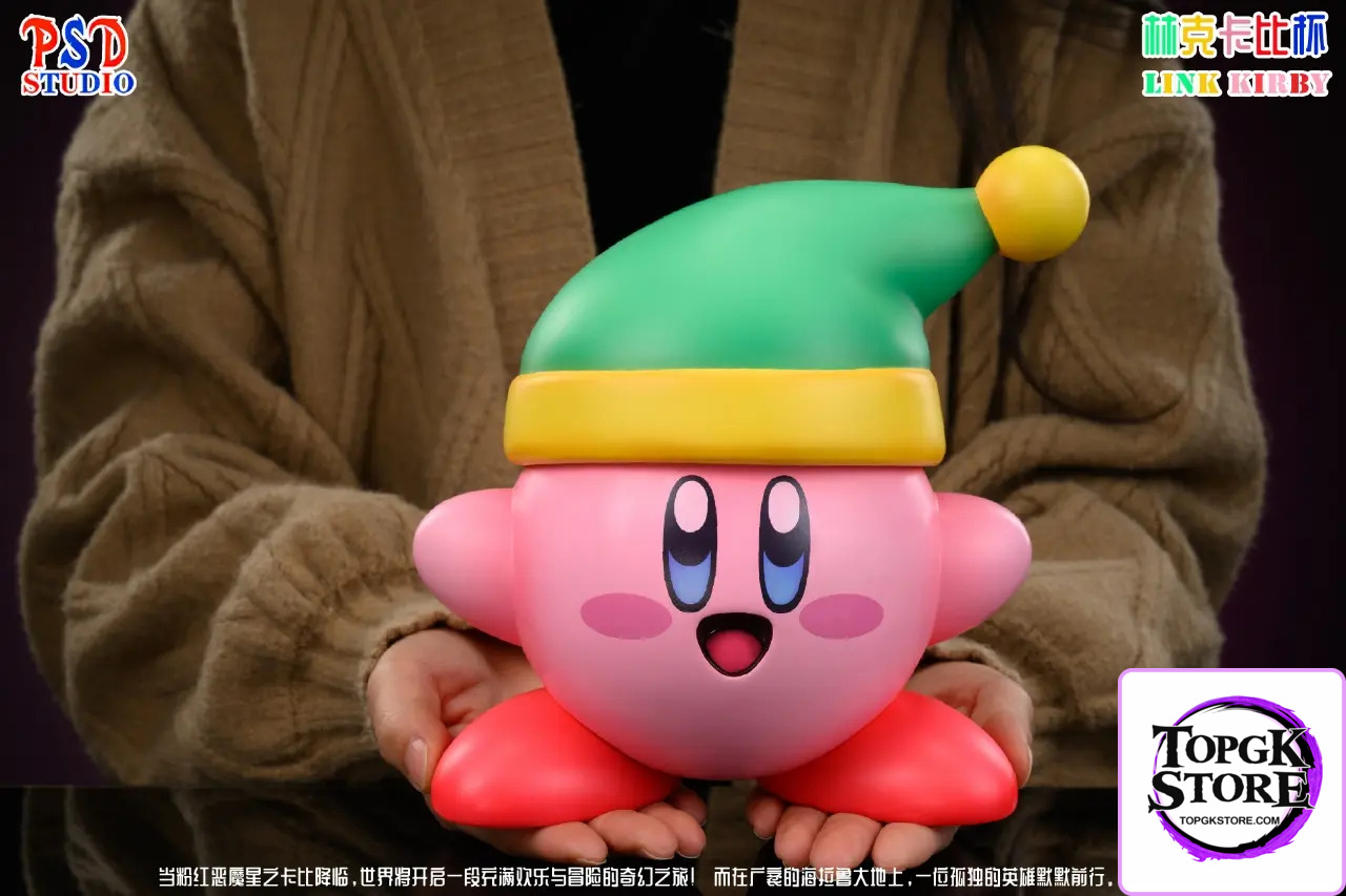 PSD Studio – Kirby Cheers Collection Kirby Cosplaying Link Mug - Photo 6 | TopGKStore