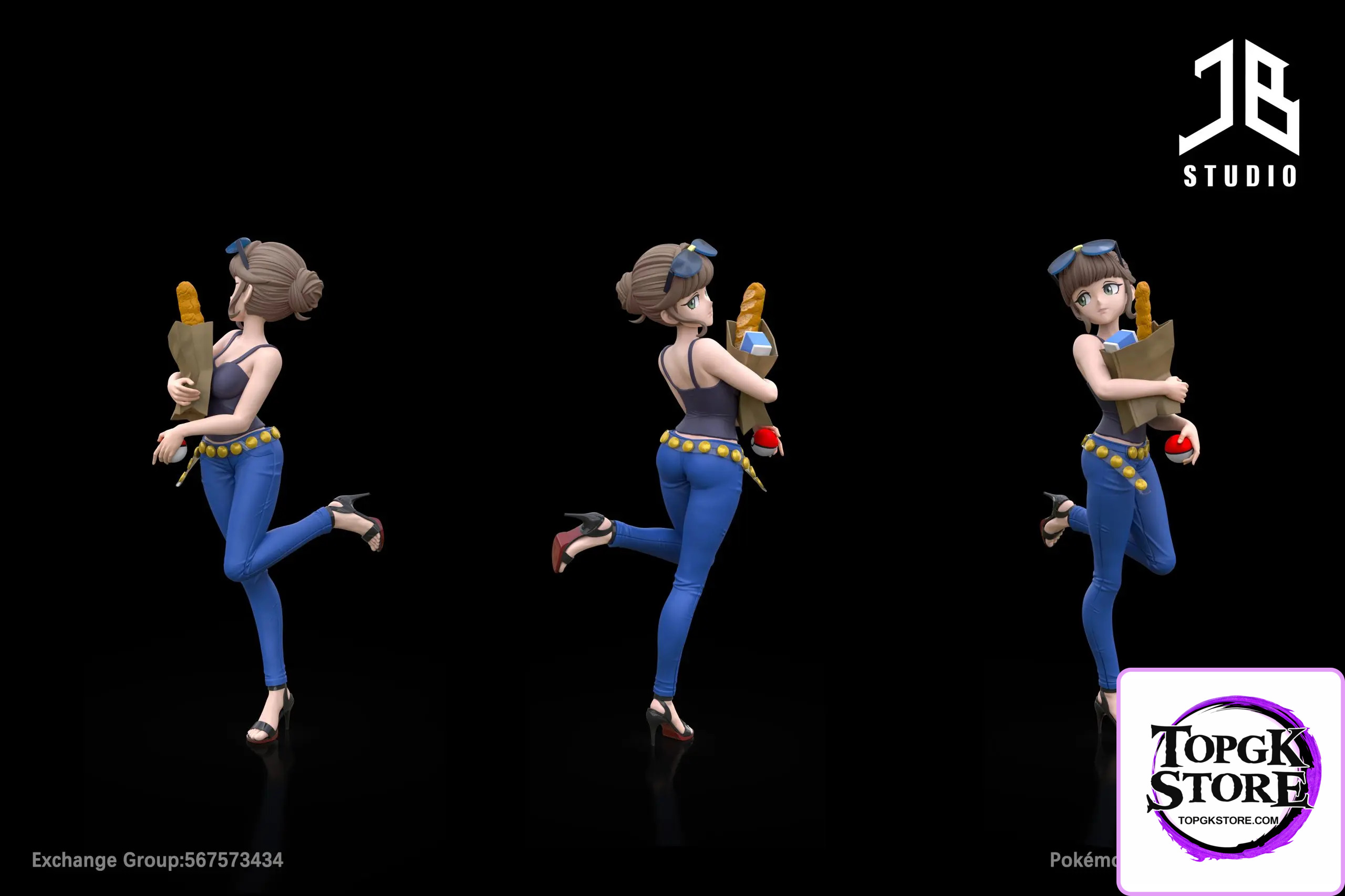 JB Studio – Pokémon The sixth generation NPC Beauty - Photo 2 | TopGKStore