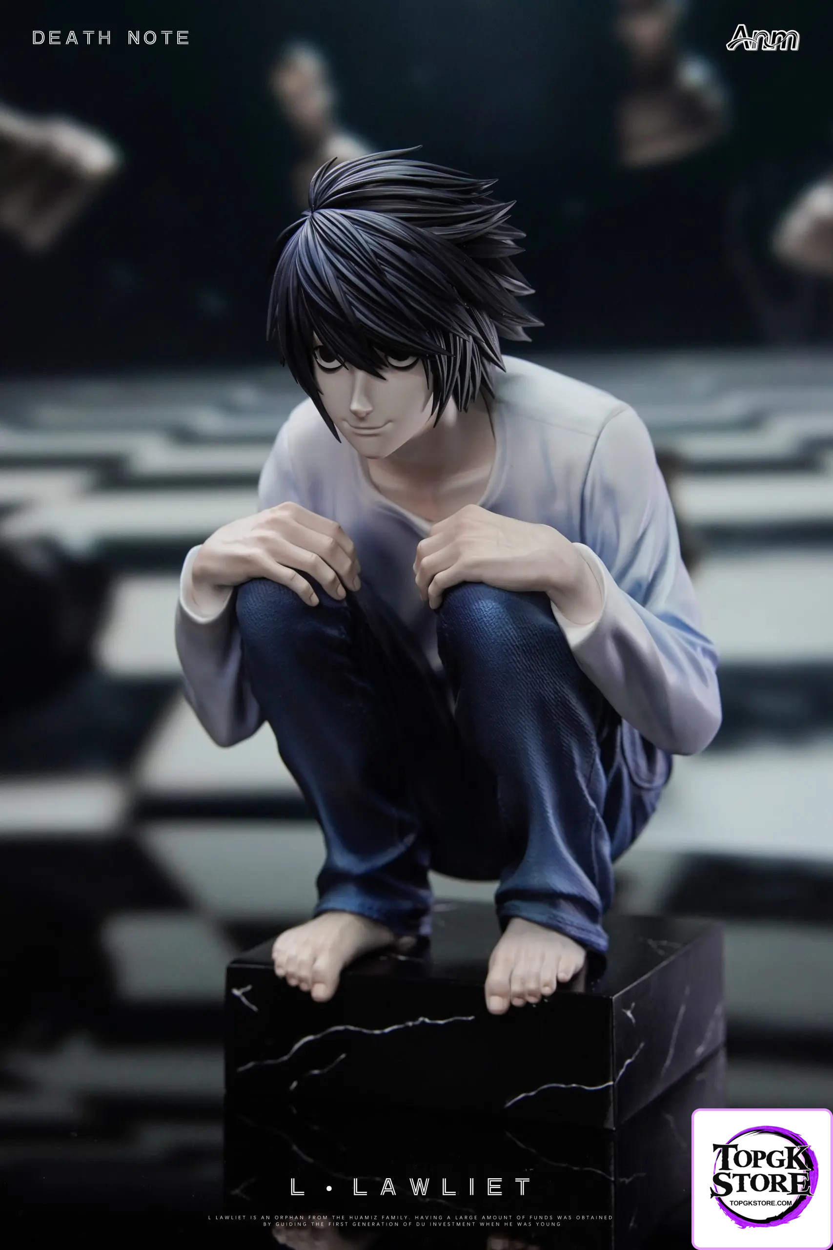 Anm Studio – Death Note Character Resonance Series #1 L - Photo 1 | TopGKStore