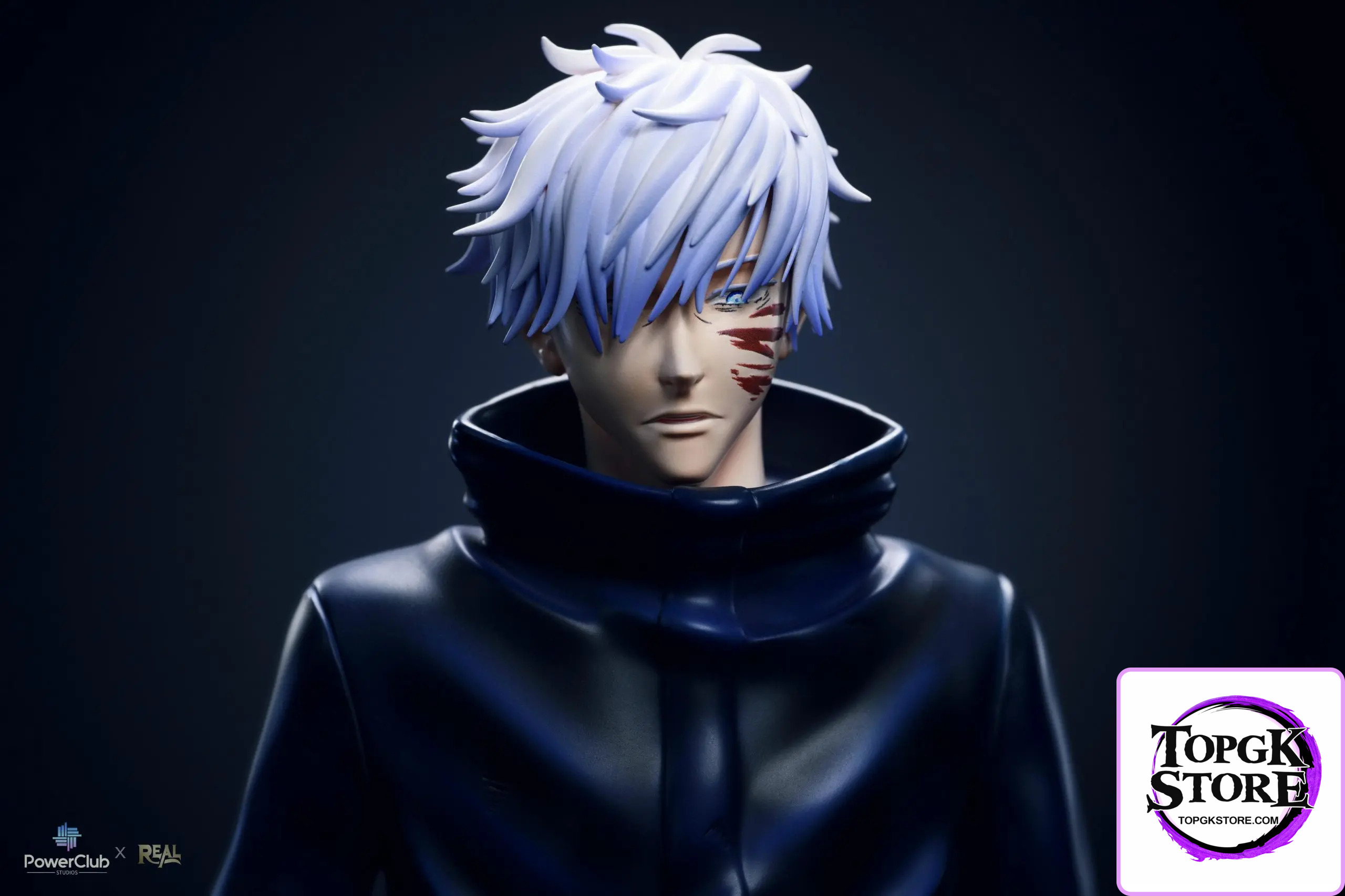 Real Creation Studio & PowerClub Studio – Jujutsu Kaisen Satoru Gojo Full Power 1/6 Museum Pose Statue - Photo 2 | 